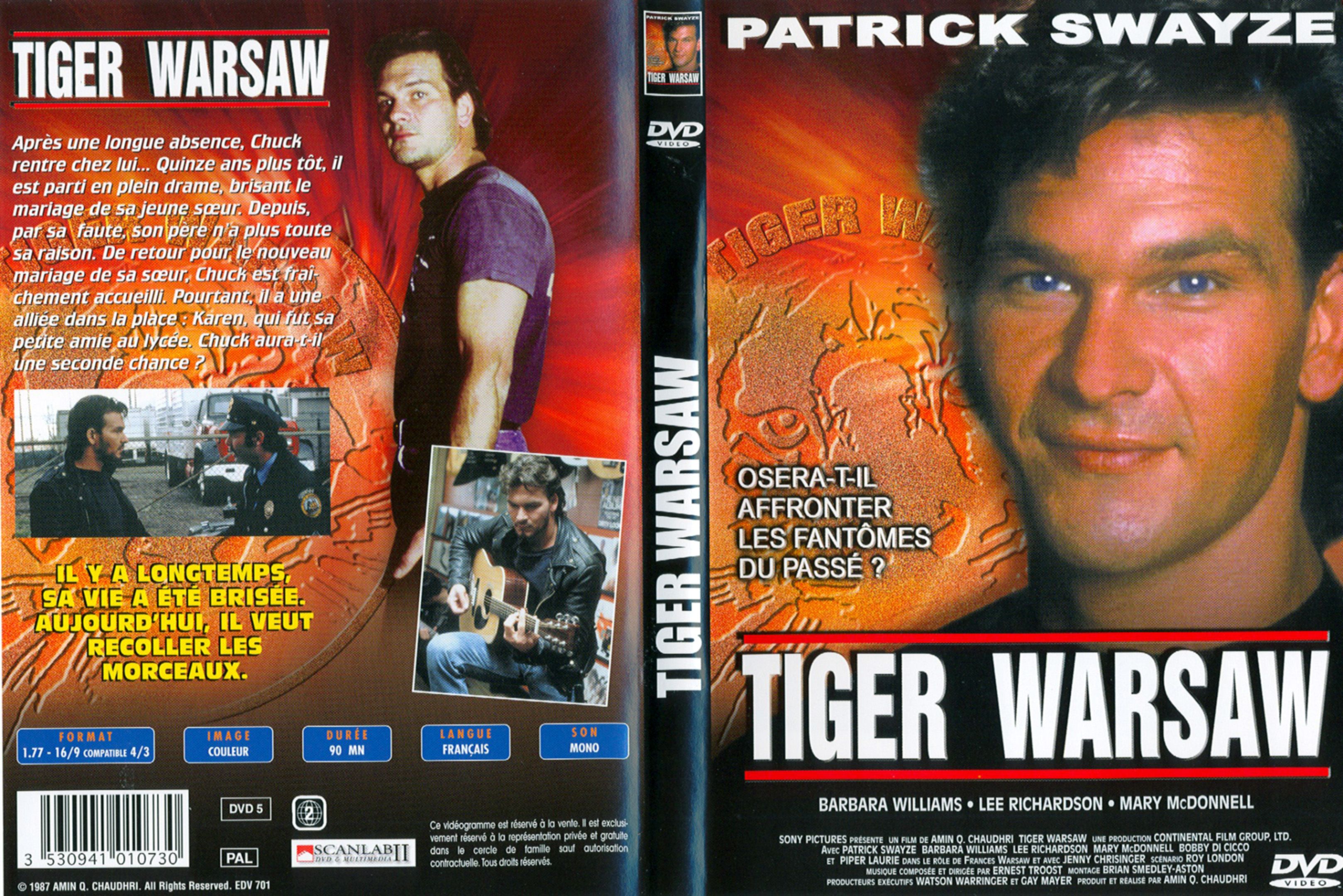 Jaquette DVD Tiger Warsaw v2