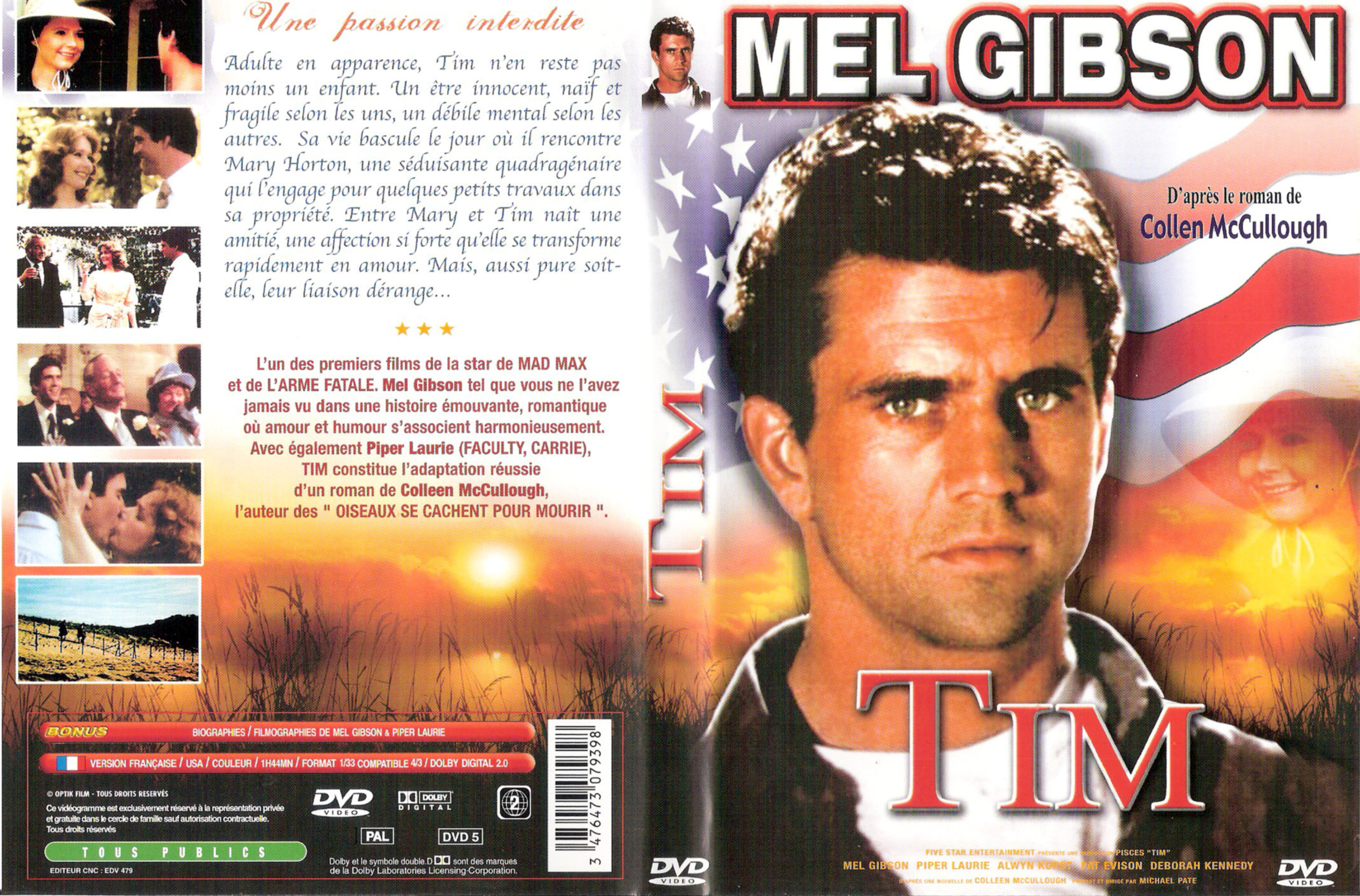 Jaquette DVD Tim