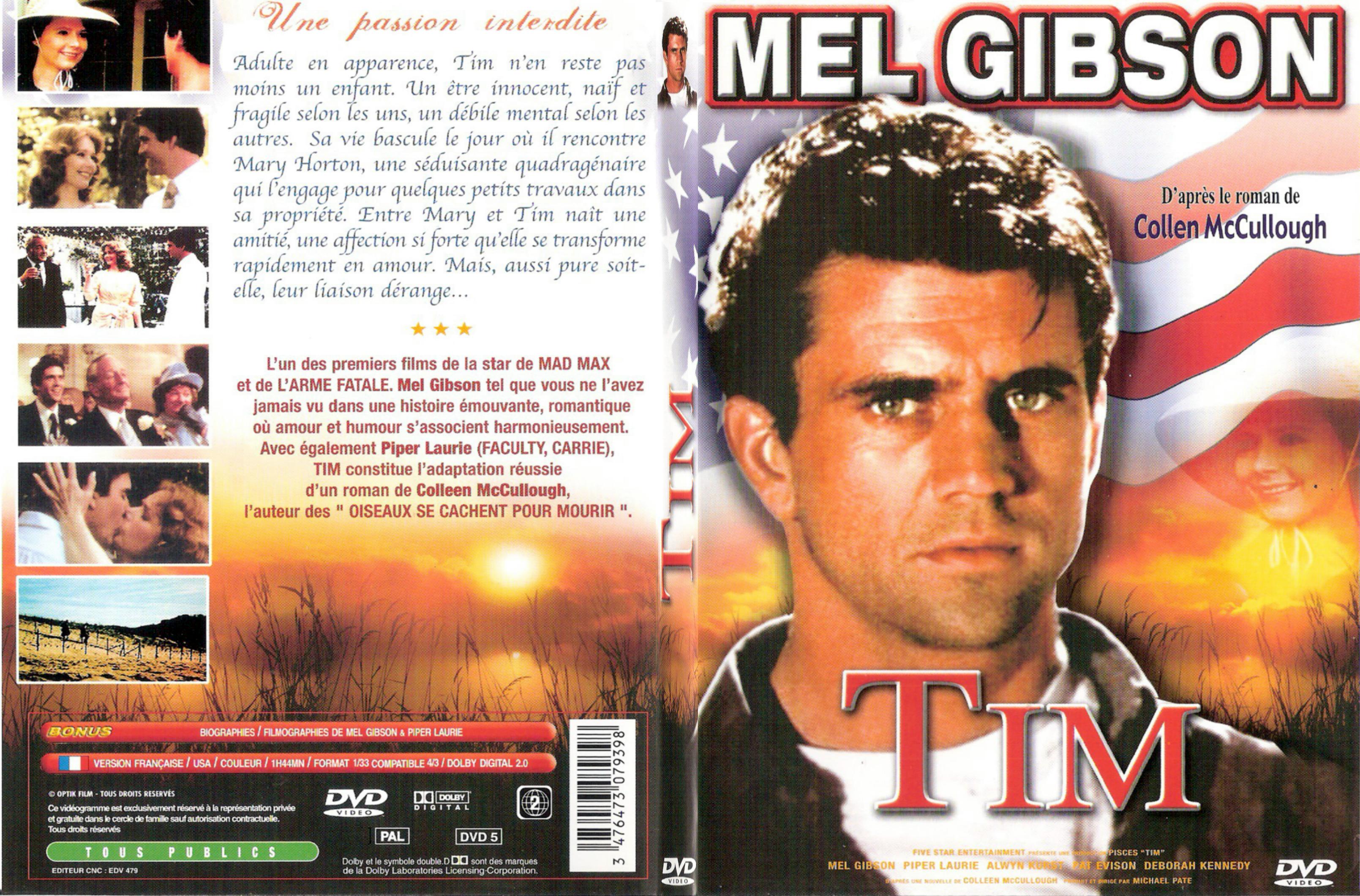 Jaquette DVD Tim - SLIM