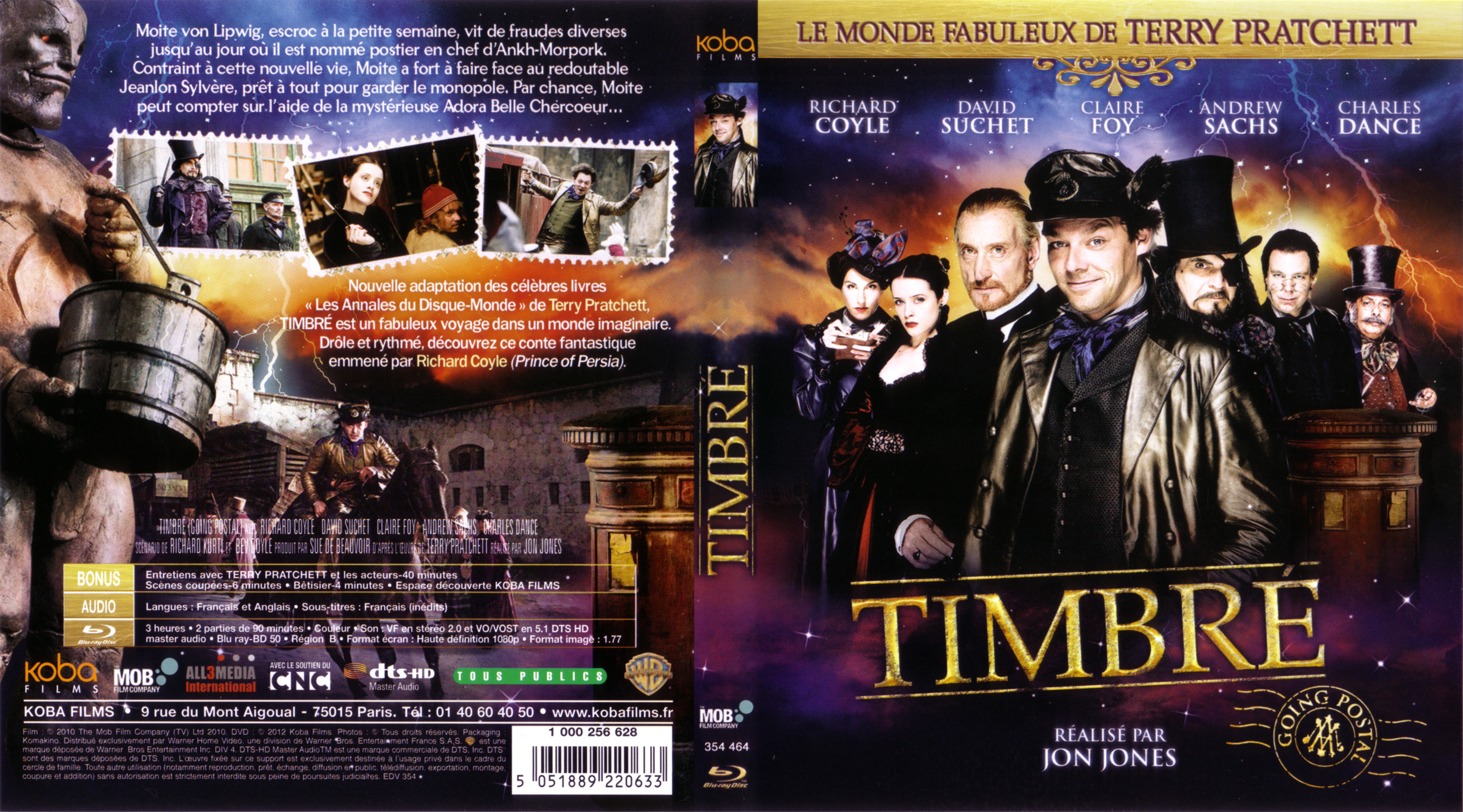 Jaquette DVD Timbr (BLU-RAY)