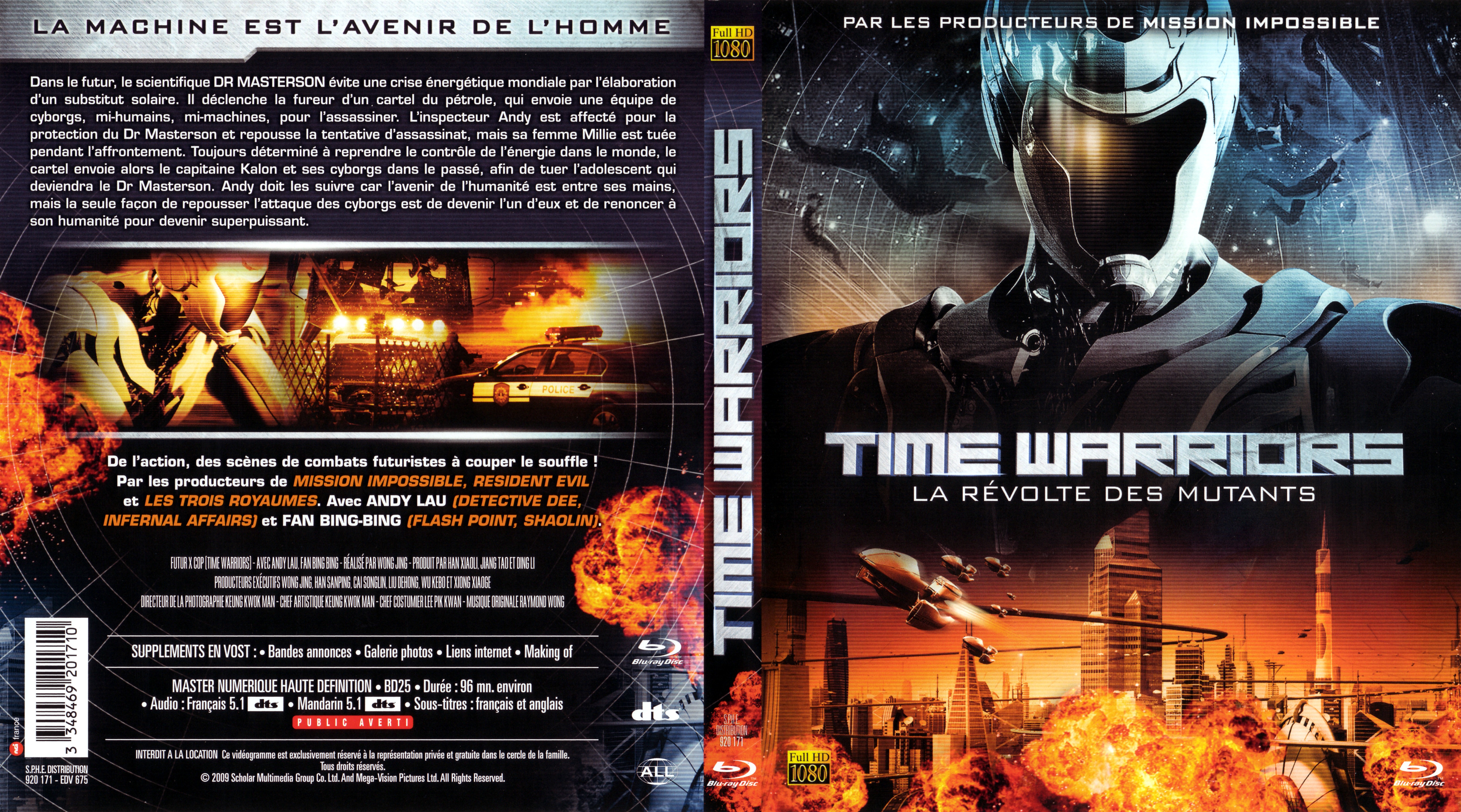Jaquette DVD Time warriors (2009) (BLU-RAY)