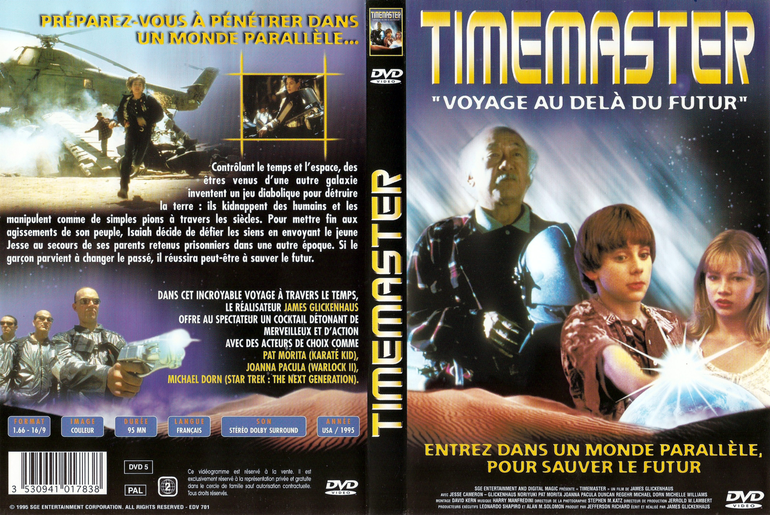 Jaquette DVD Timemaster