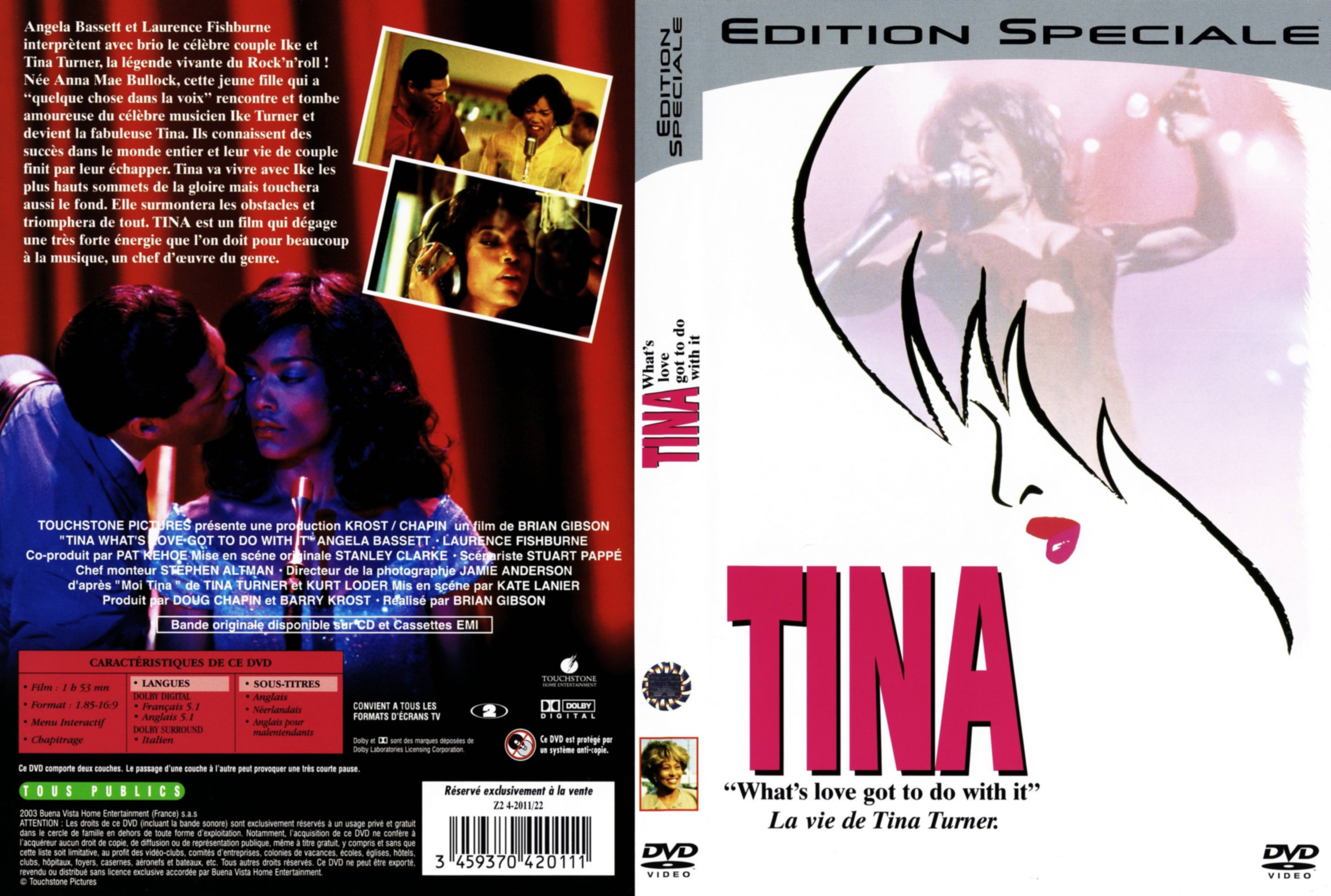 Jaquette DVD Tina