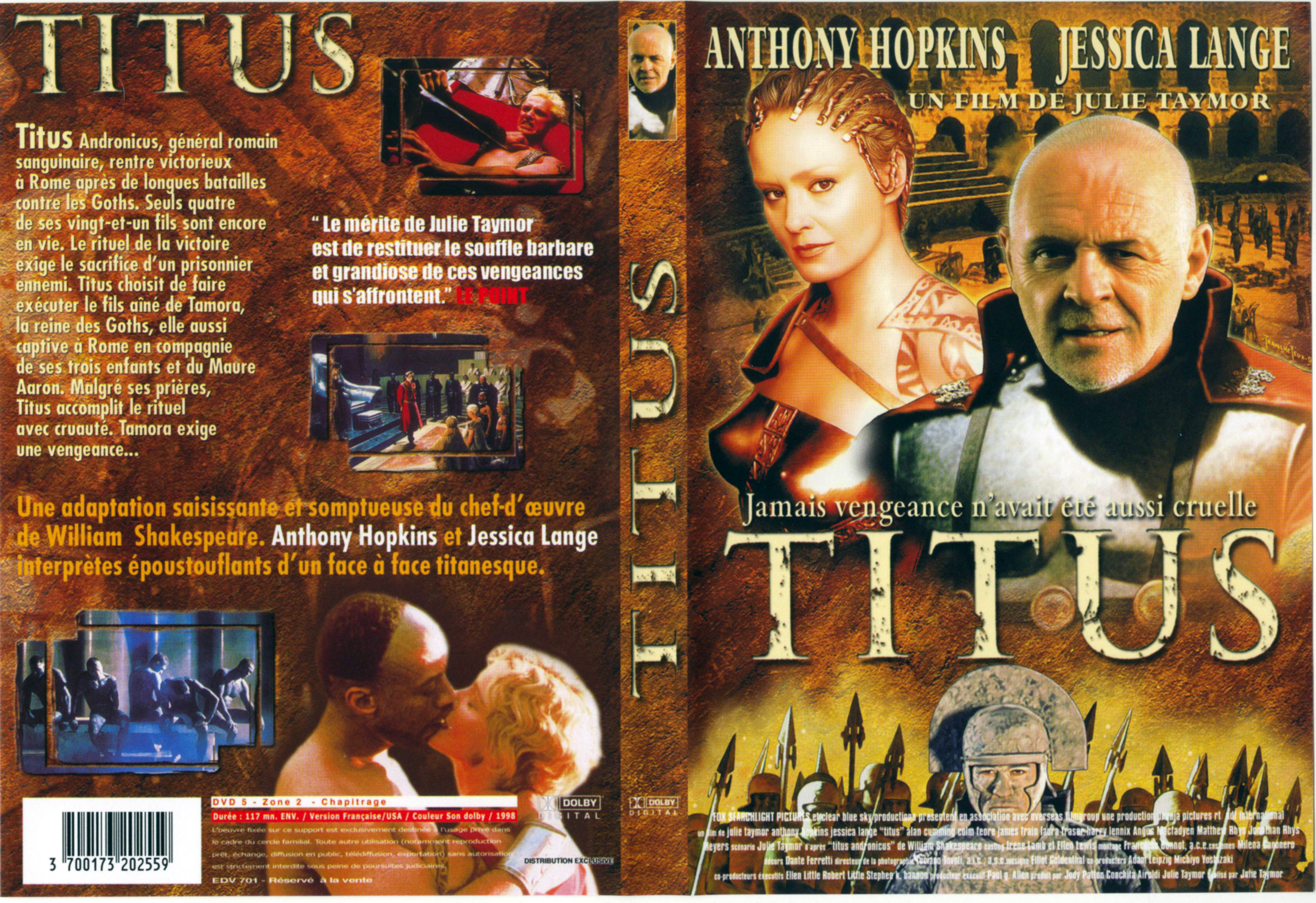 Jaquette DVD Titus v2