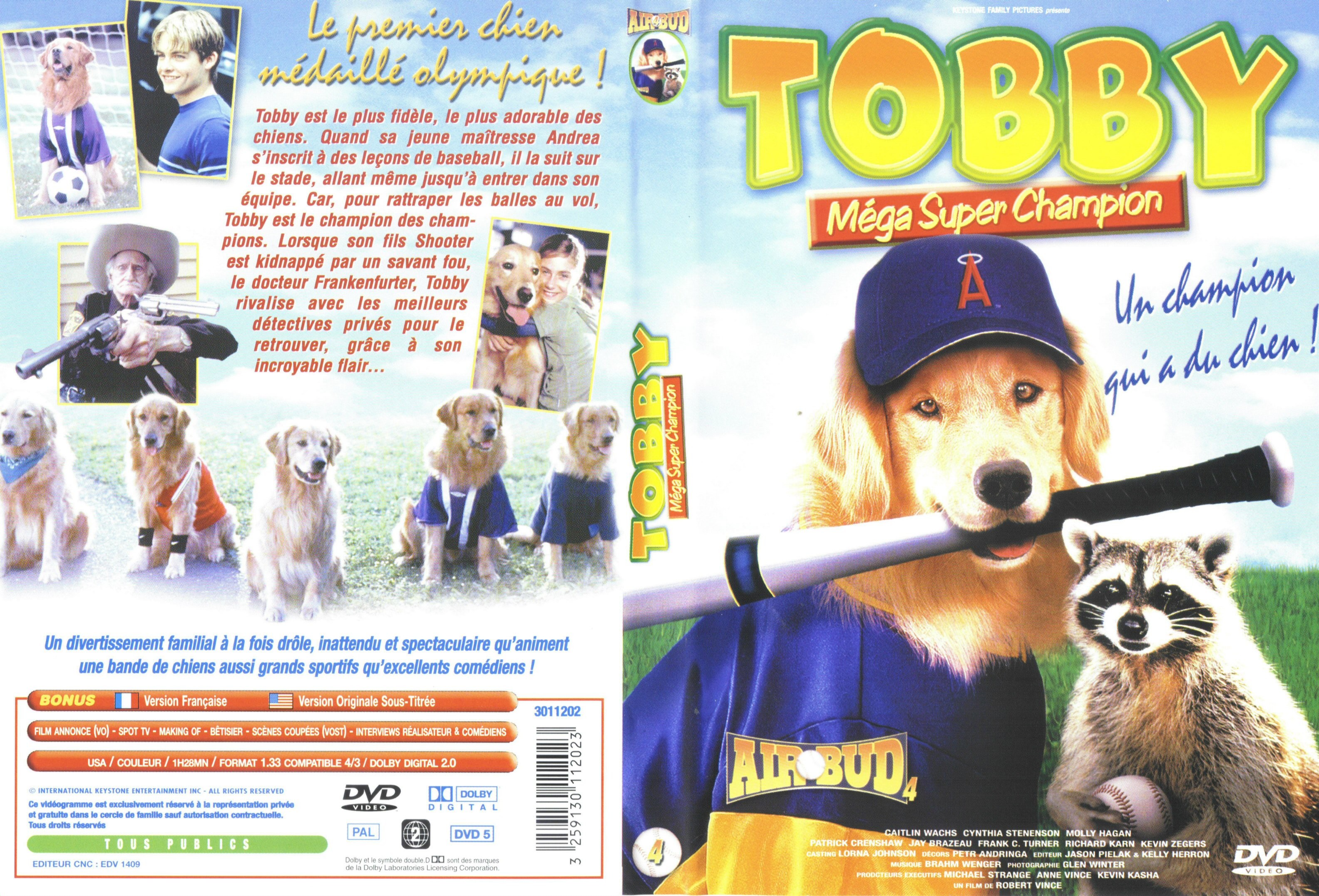 Jaquette DVD Tobby mega super champion