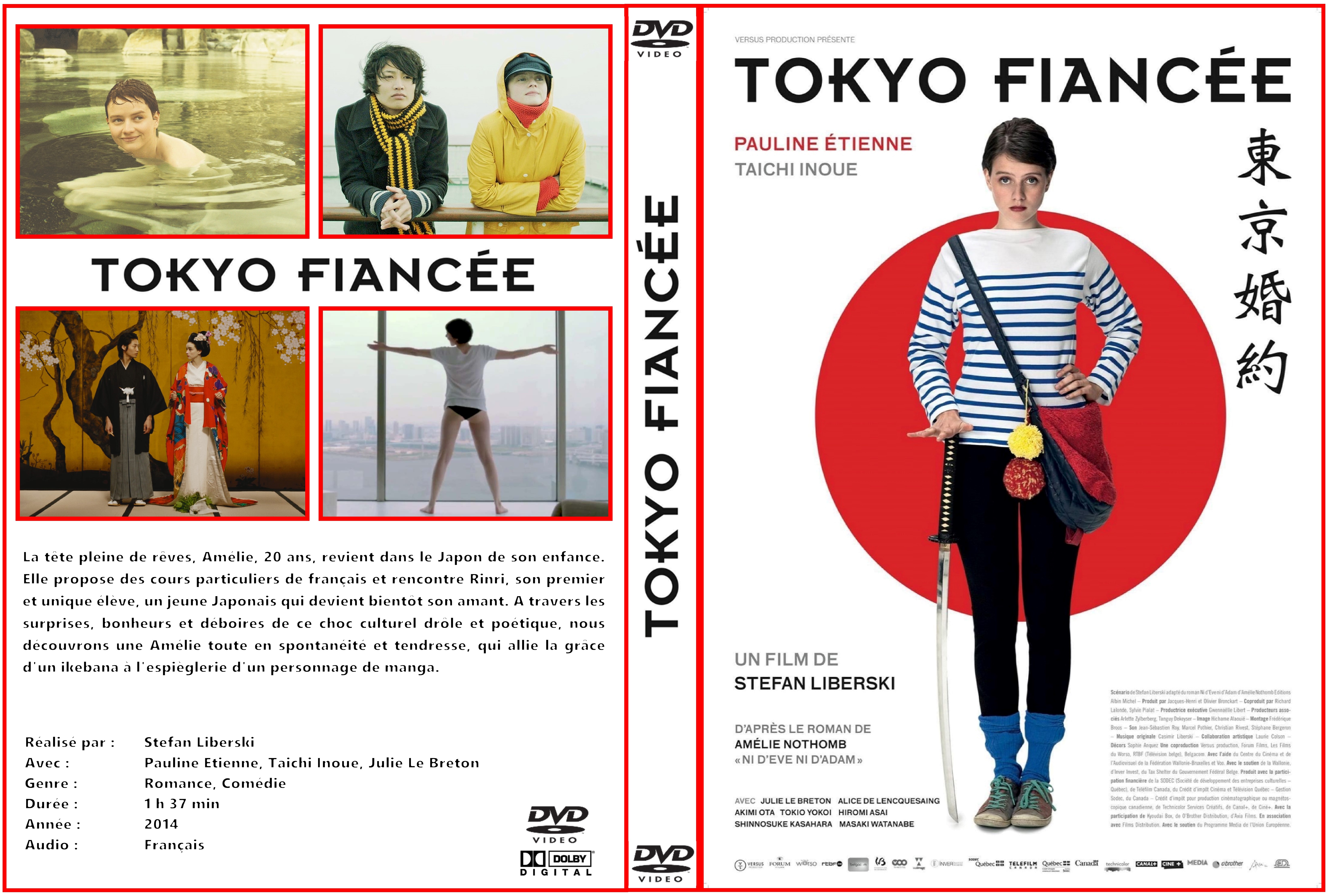 Jaquette DVD Tokyo Fiance custom