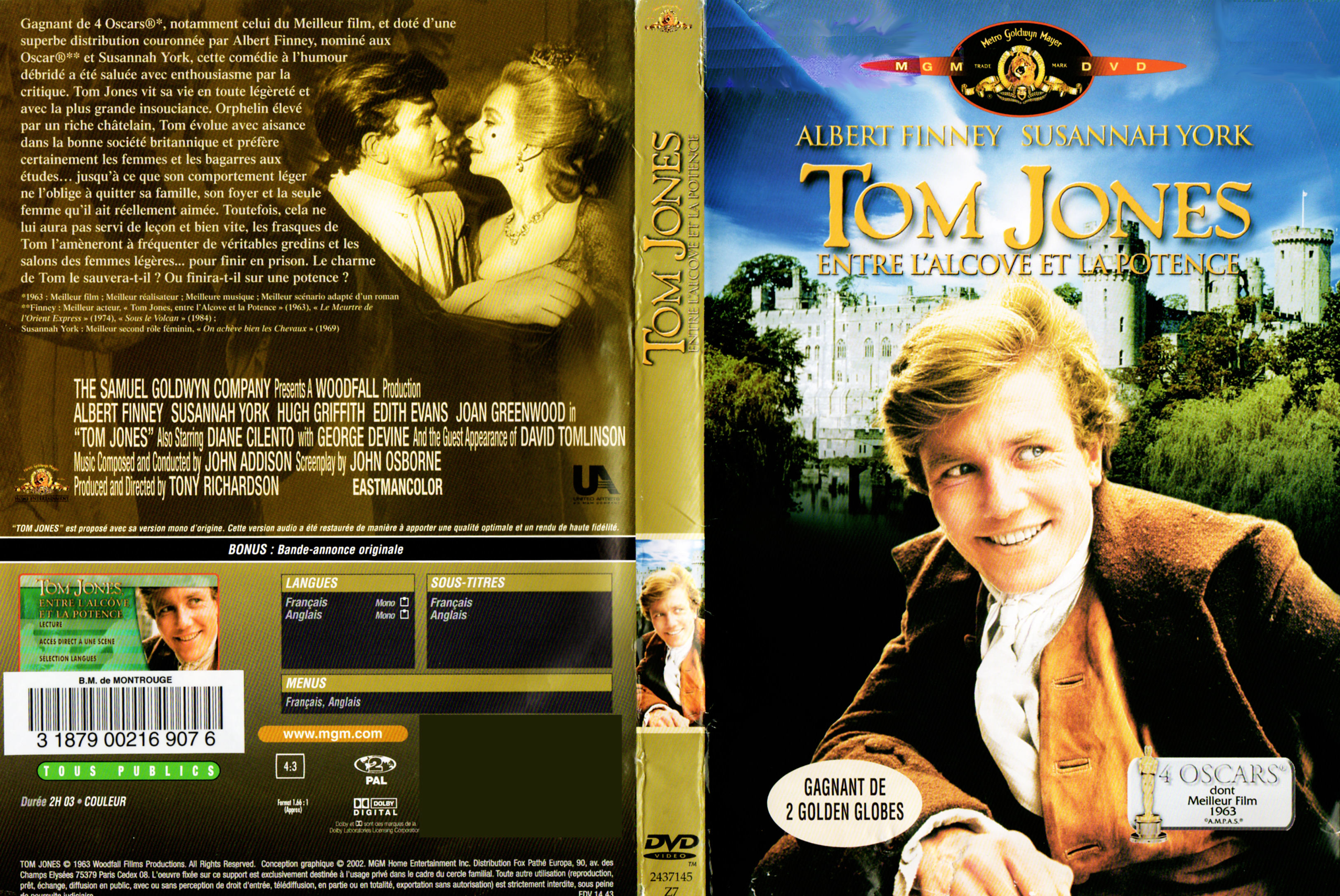 Jaquette DVD Tom Jones