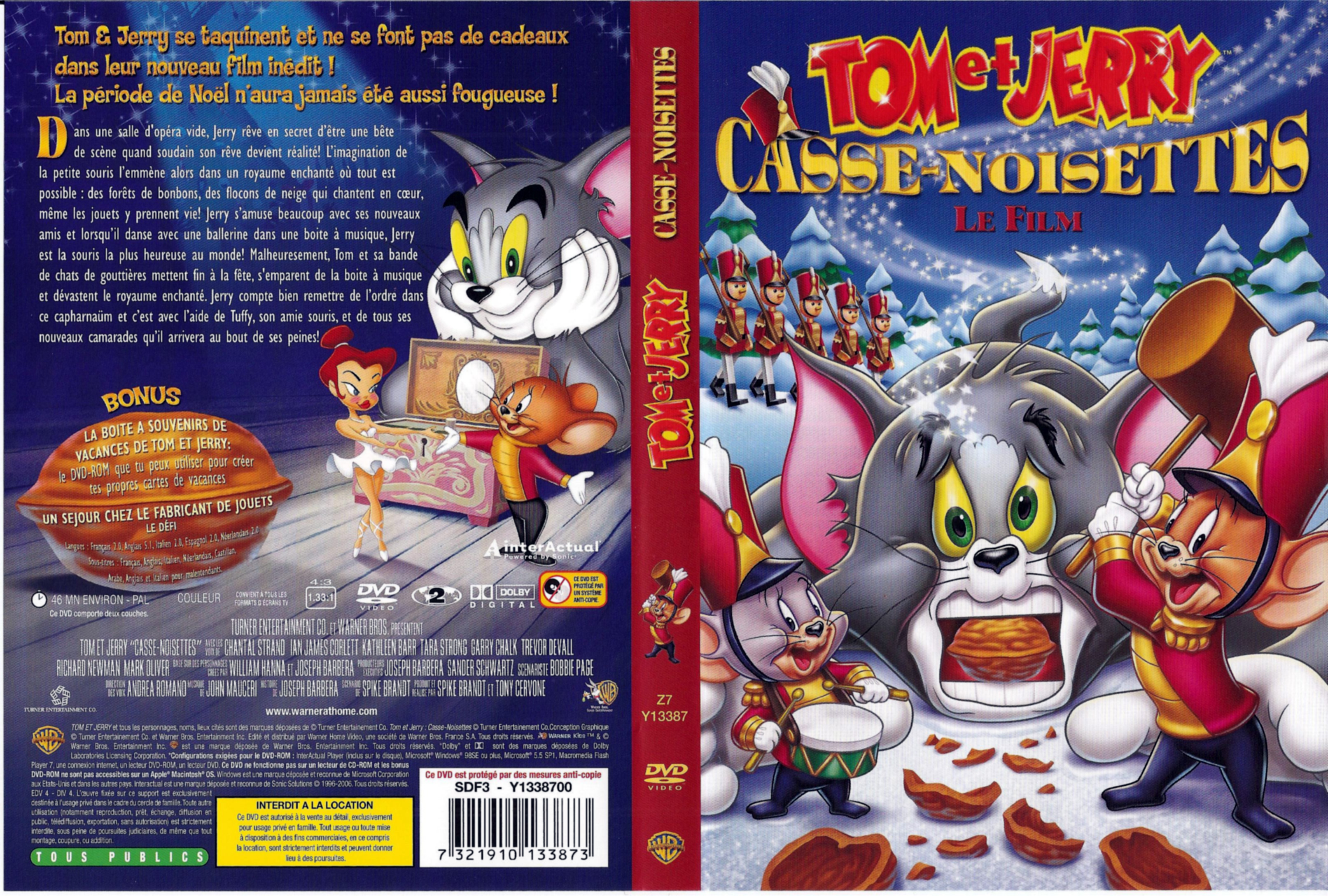 Jaquette DVD Tom et Jerry - Casse-Noisettes