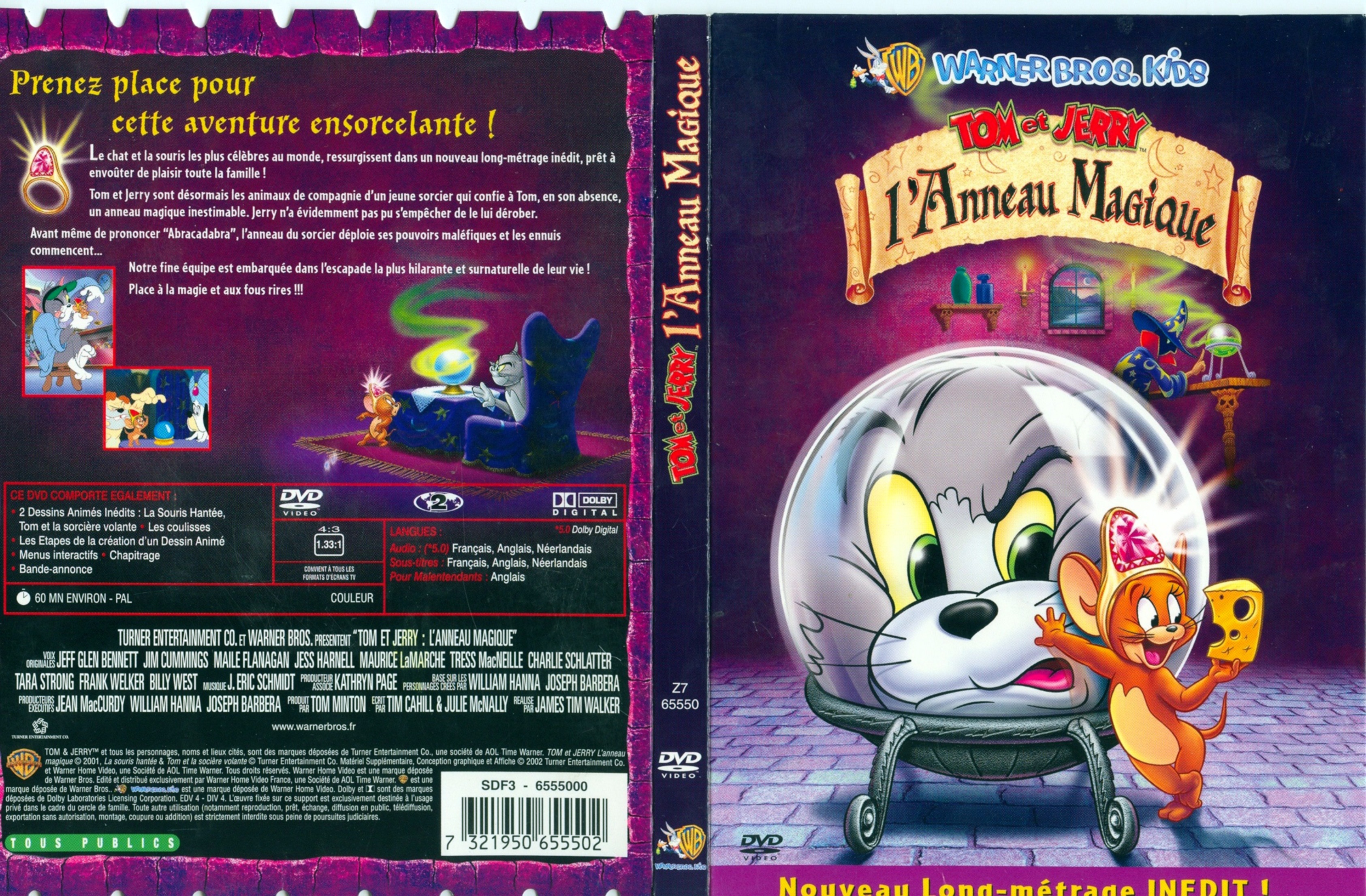 Jaquette DVD Tom et Jerry l