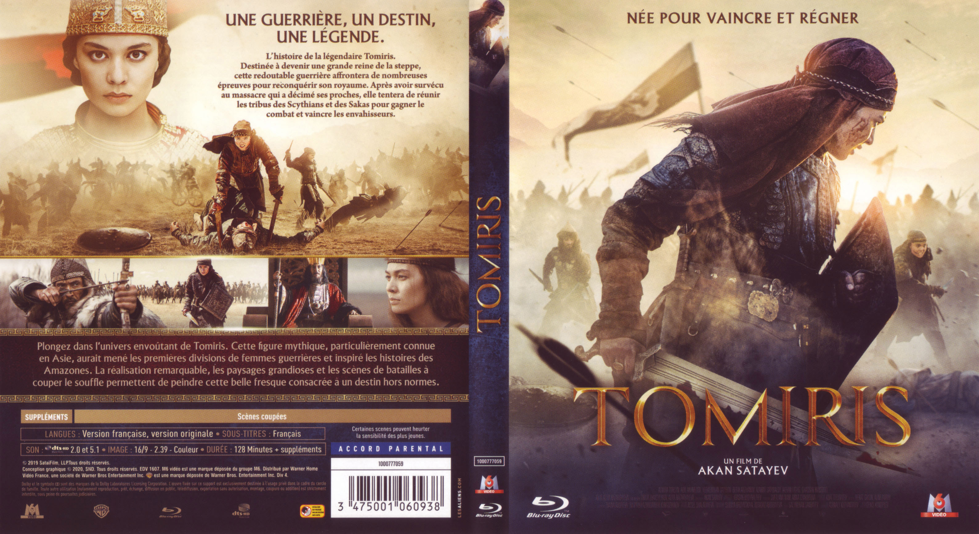 Jaquette DVD Tomiris (BLU-RAY)