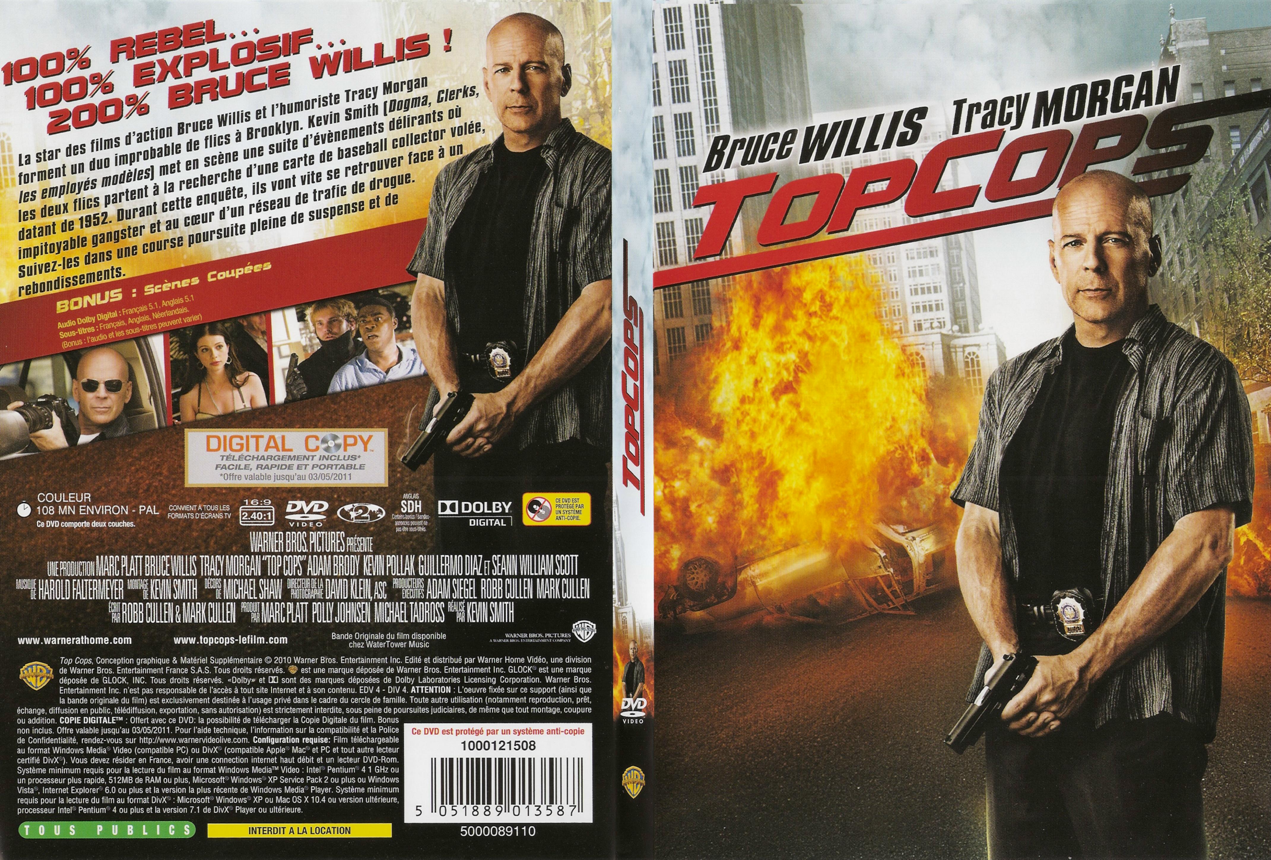 Jaquette DVD Top Cops - SLIM