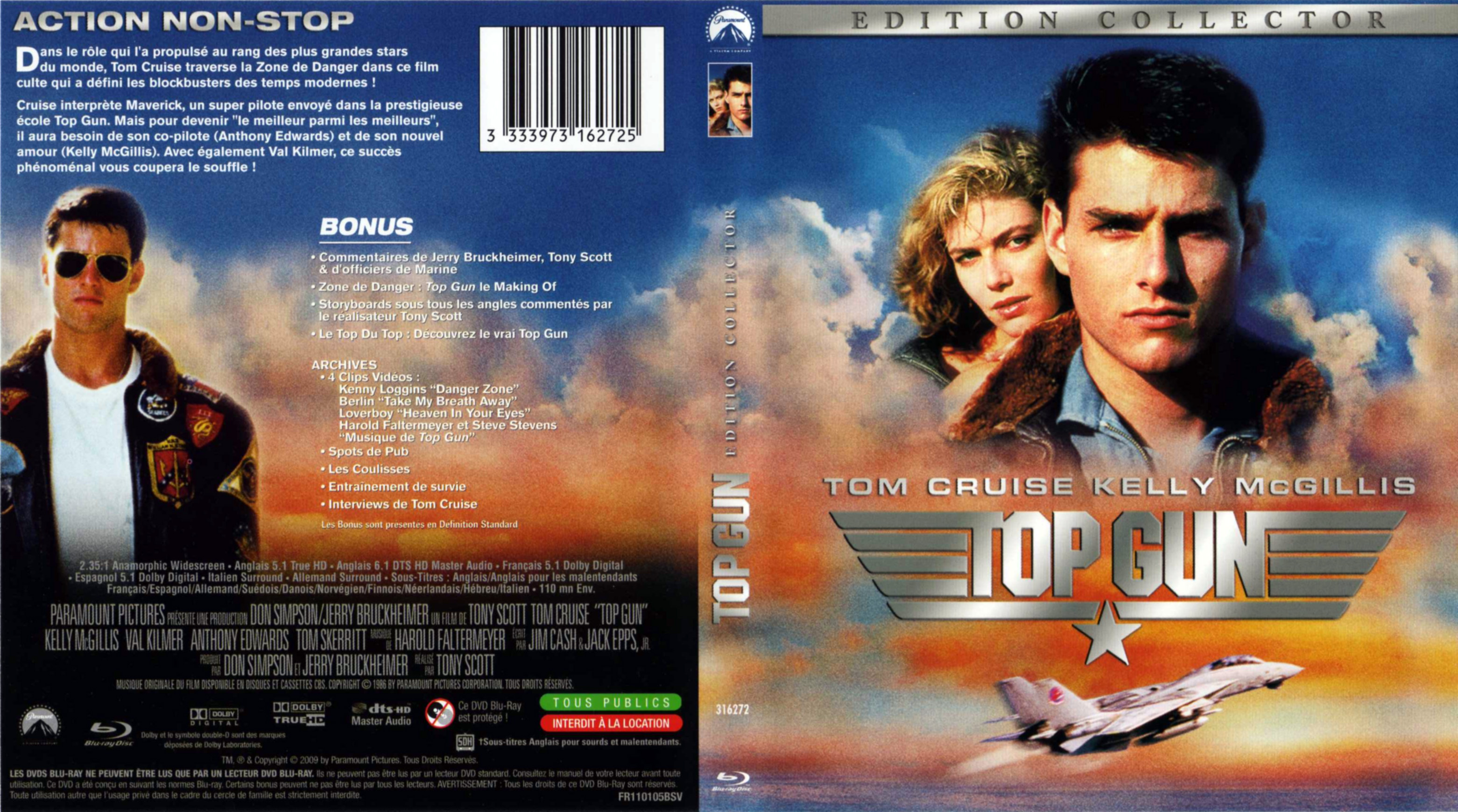 Jaquette DVD Top gun (BLU-RAY)
