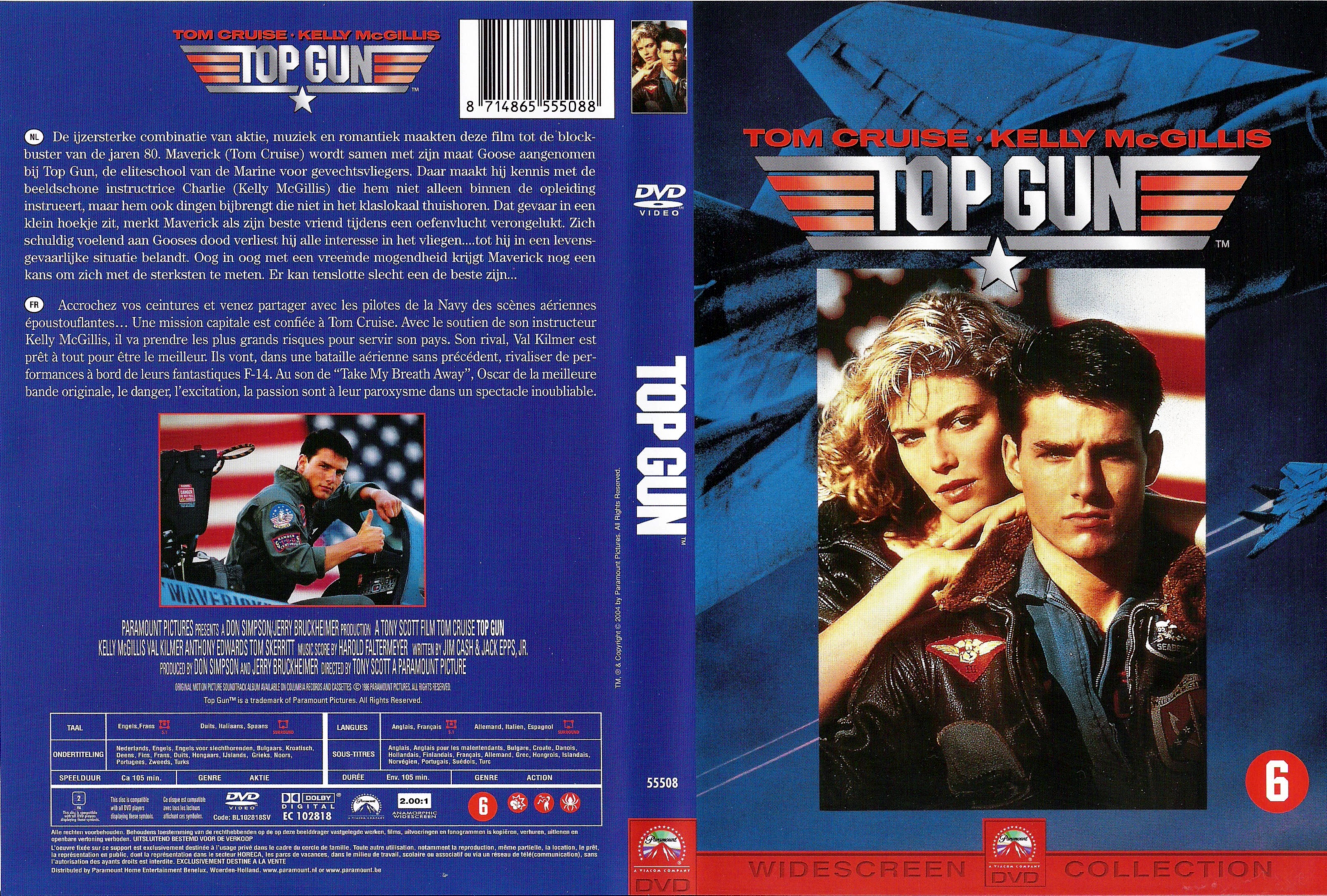 Jaquette DVD Top gun v2