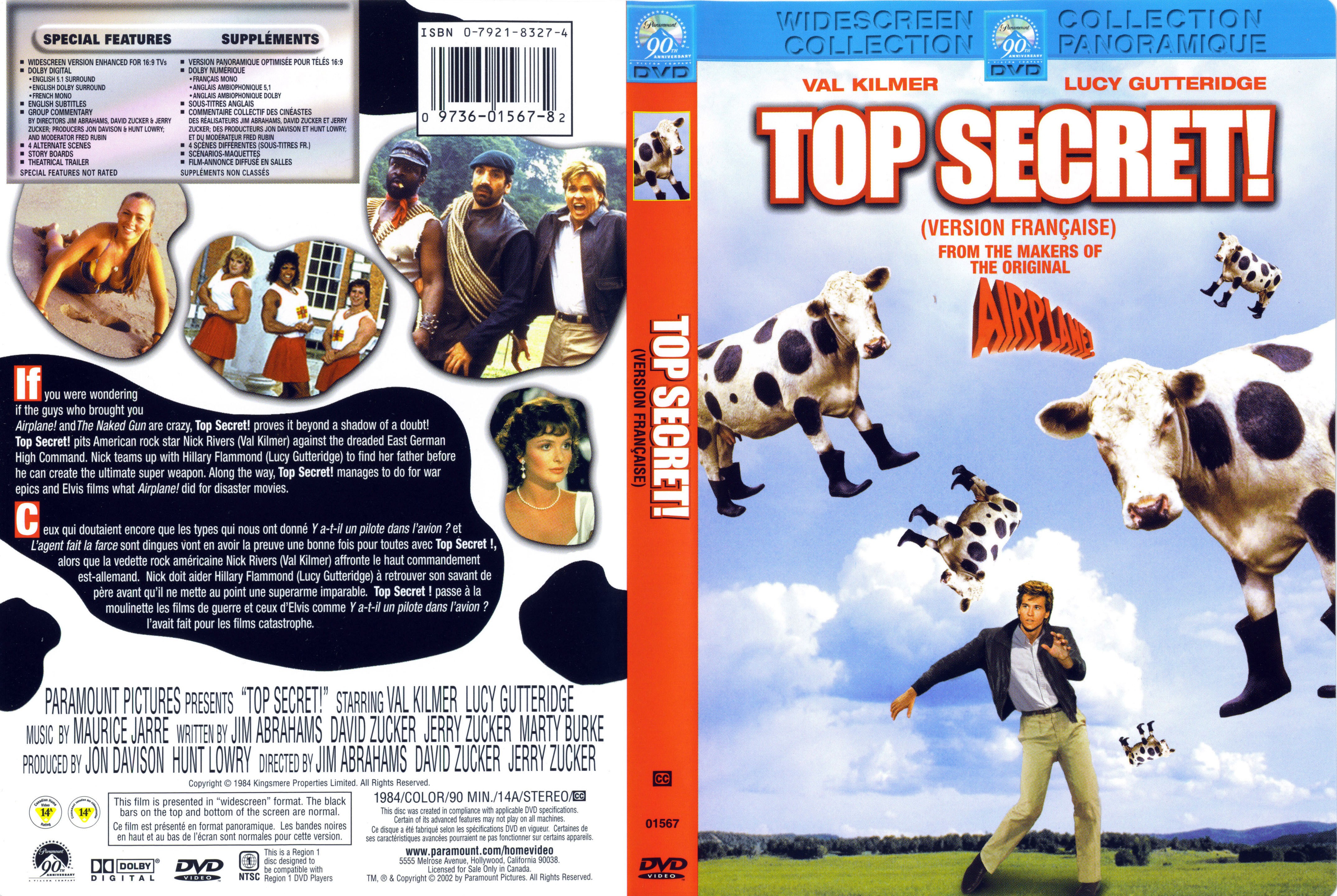 Jaquette DVD Top secret