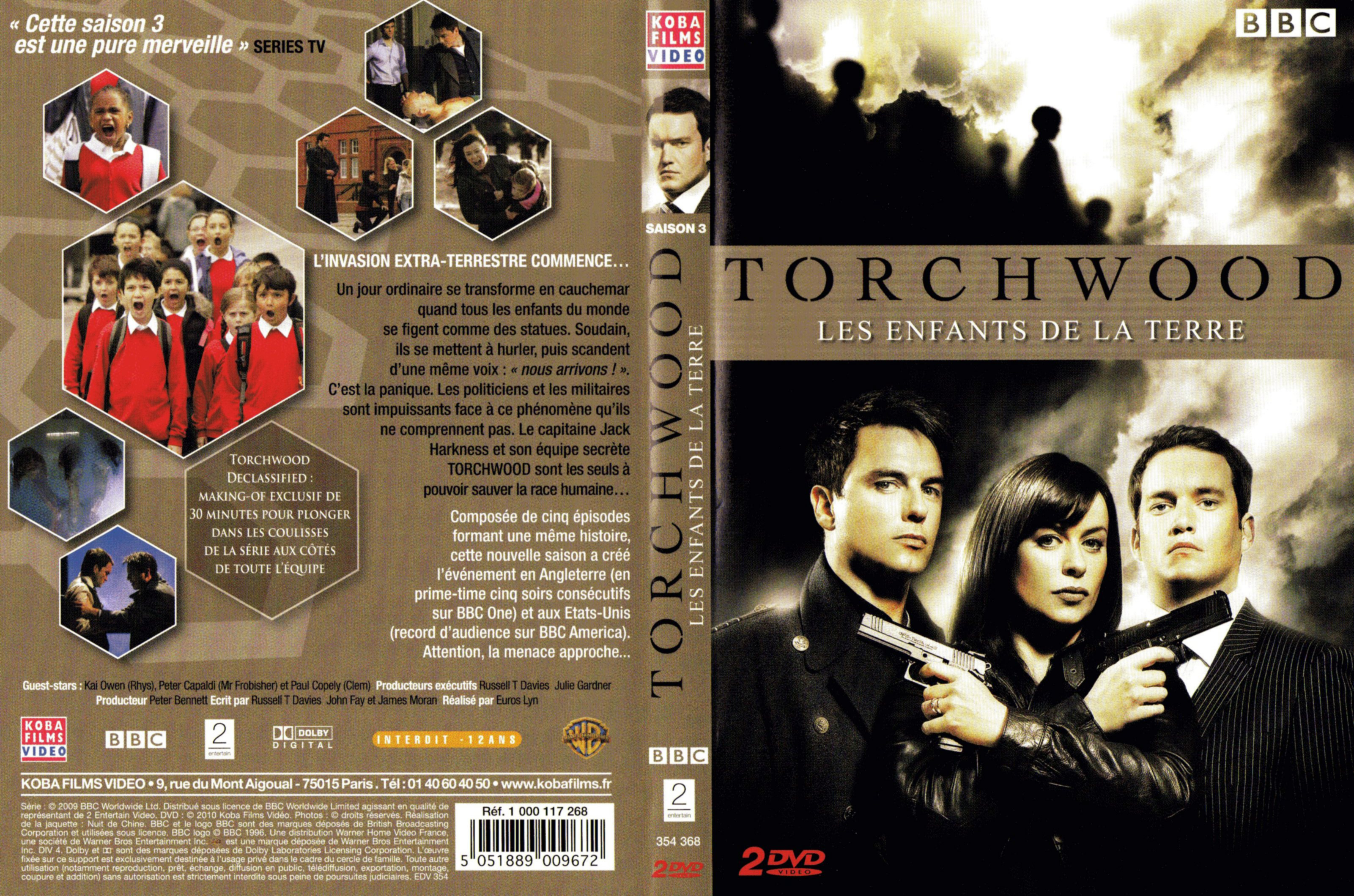 Jaquette DVD Torchwood Saison 3 COFFRET