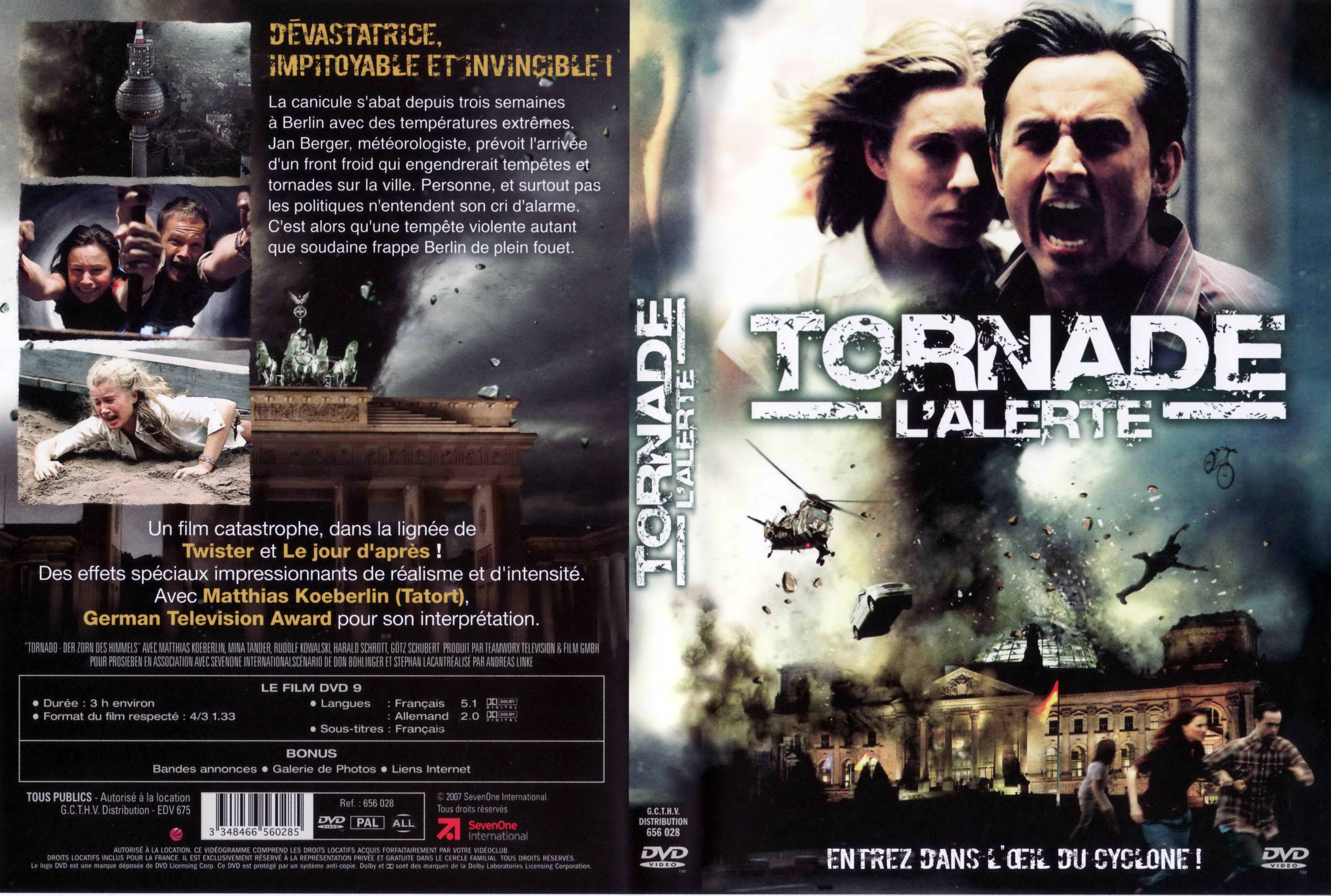 Jaquette DVD Tornade l