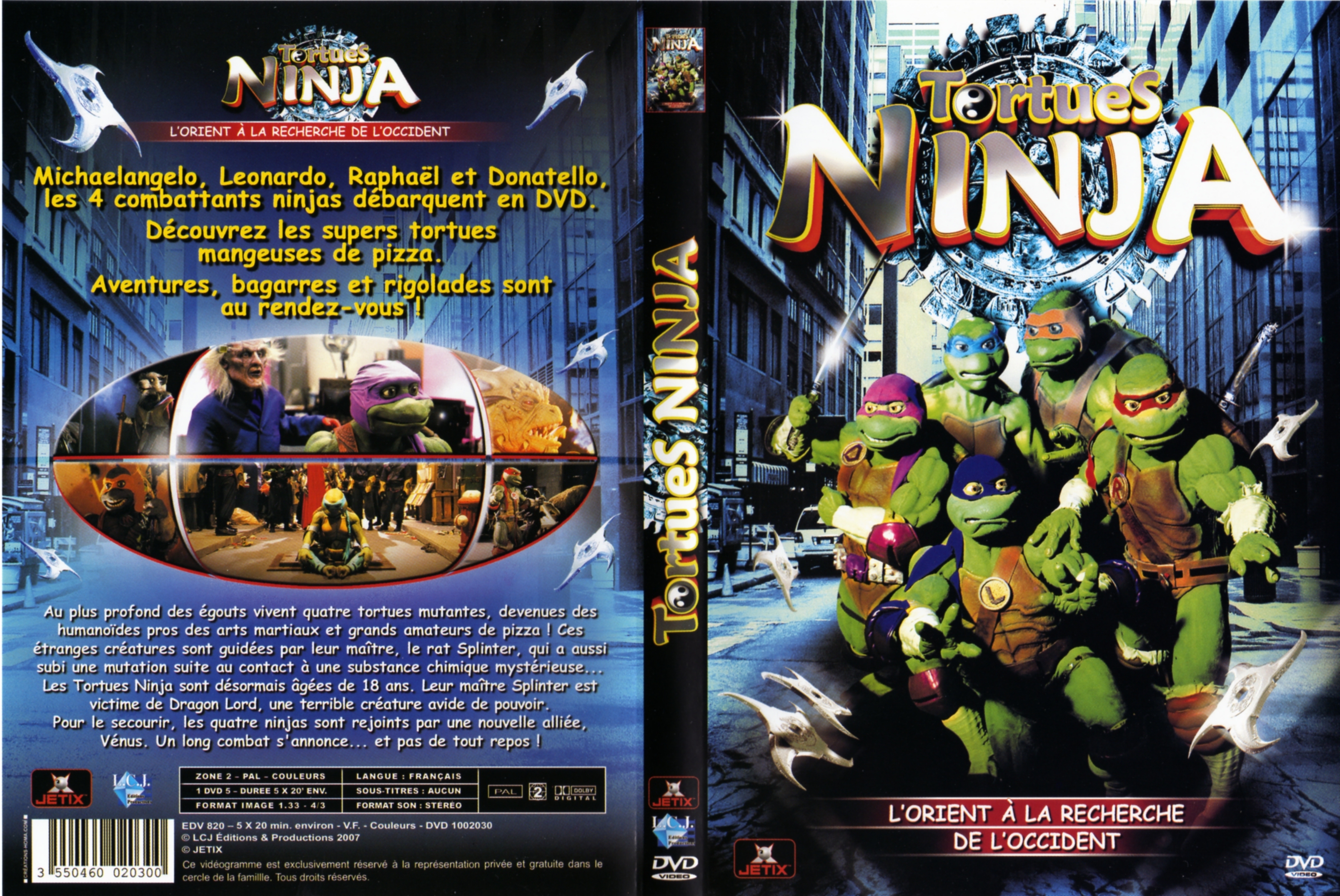 Jaquette DVD Tortues ninja - l
