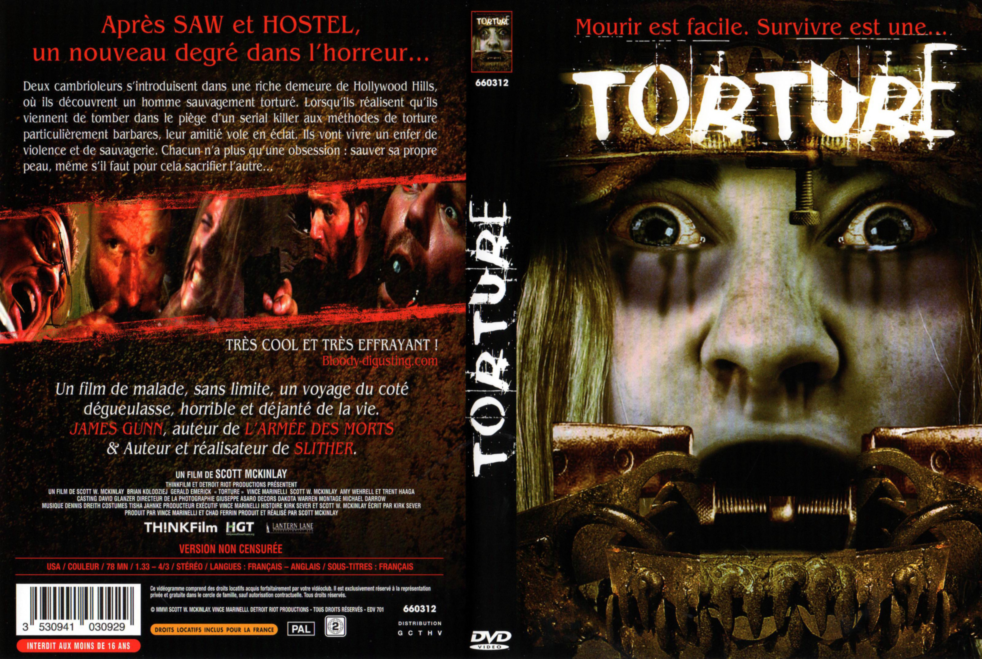 Jaquette DVD Torture