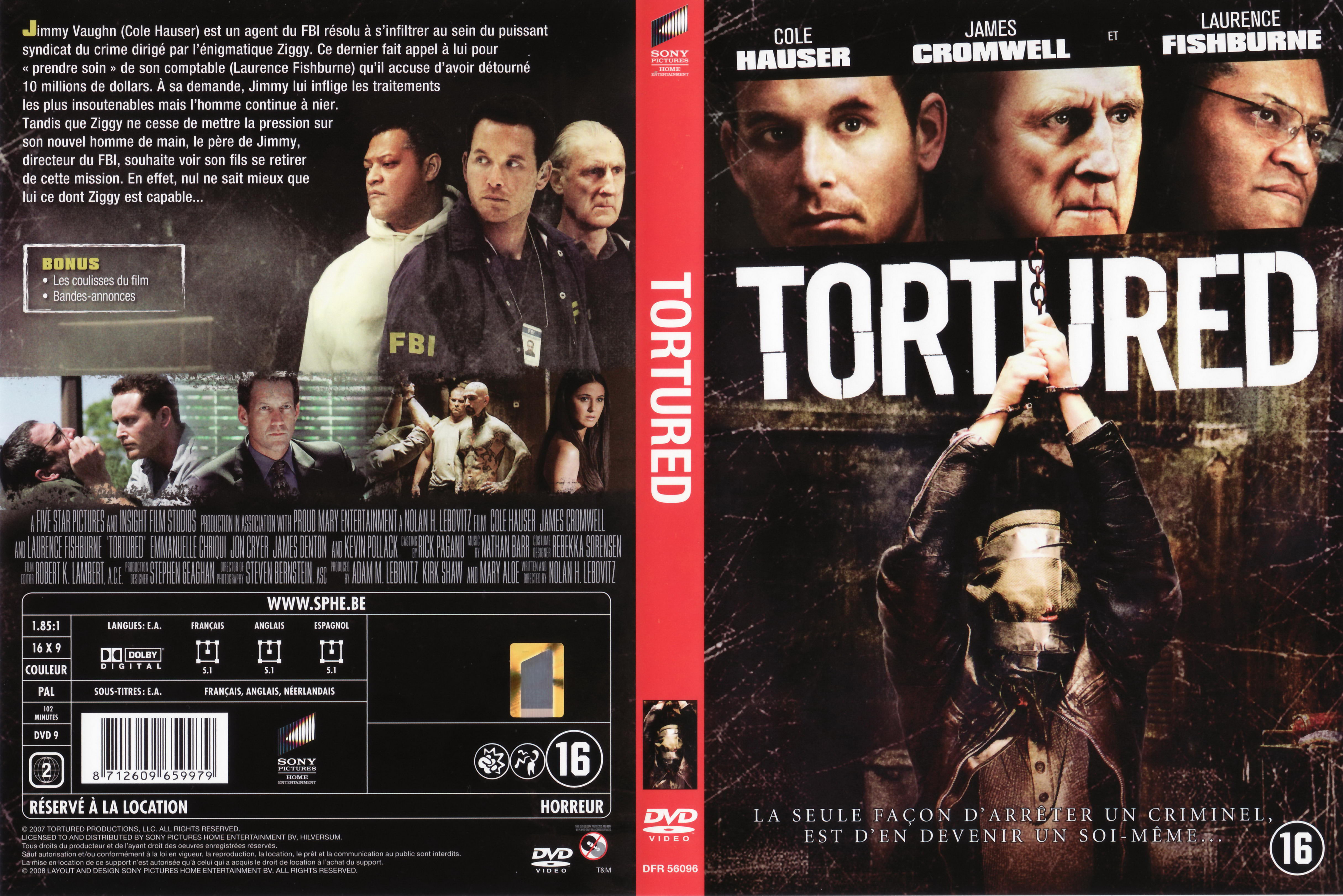 Jaquette DVD Tortured