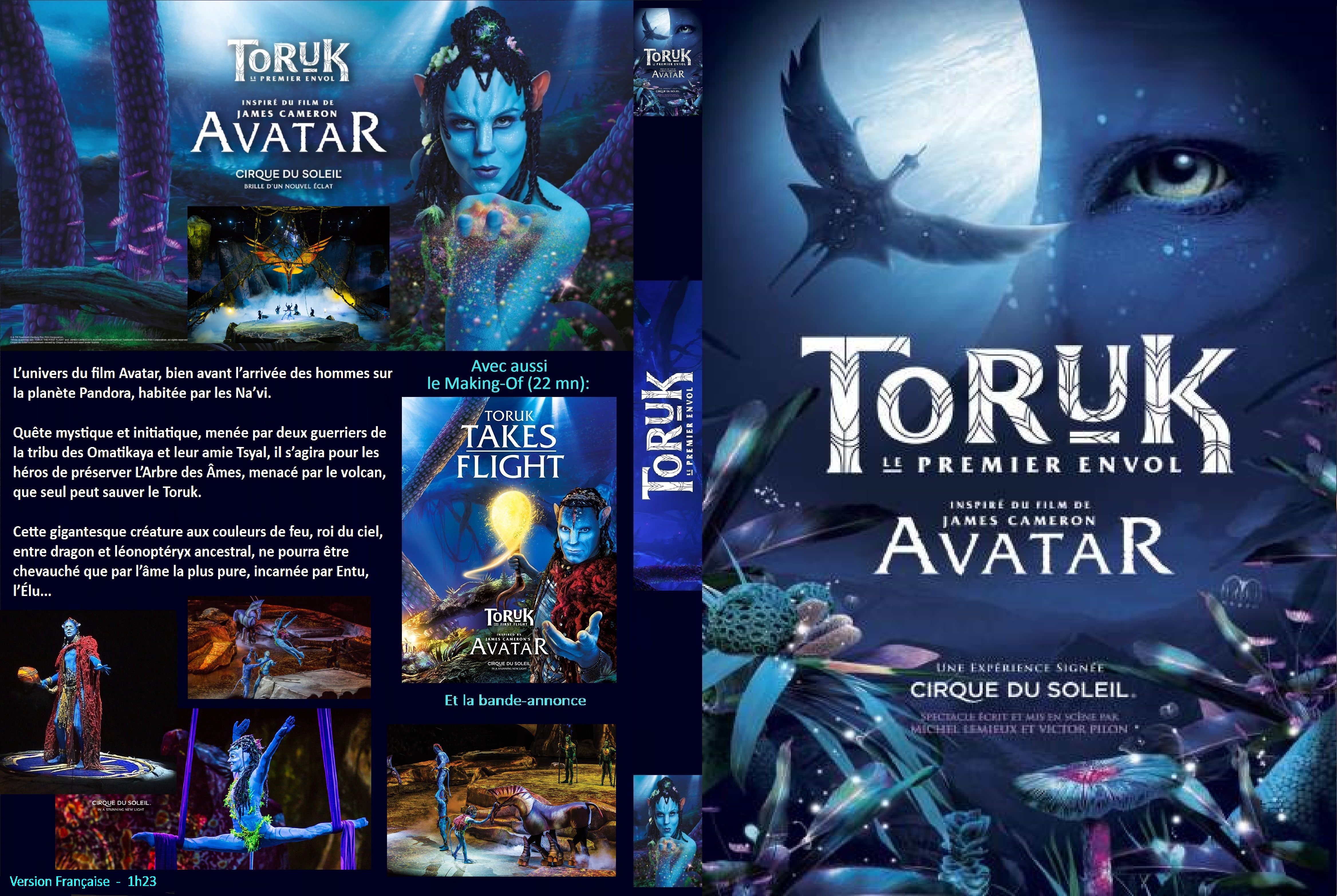 Jaquette DVD Toruk, Le Premier Envol custom