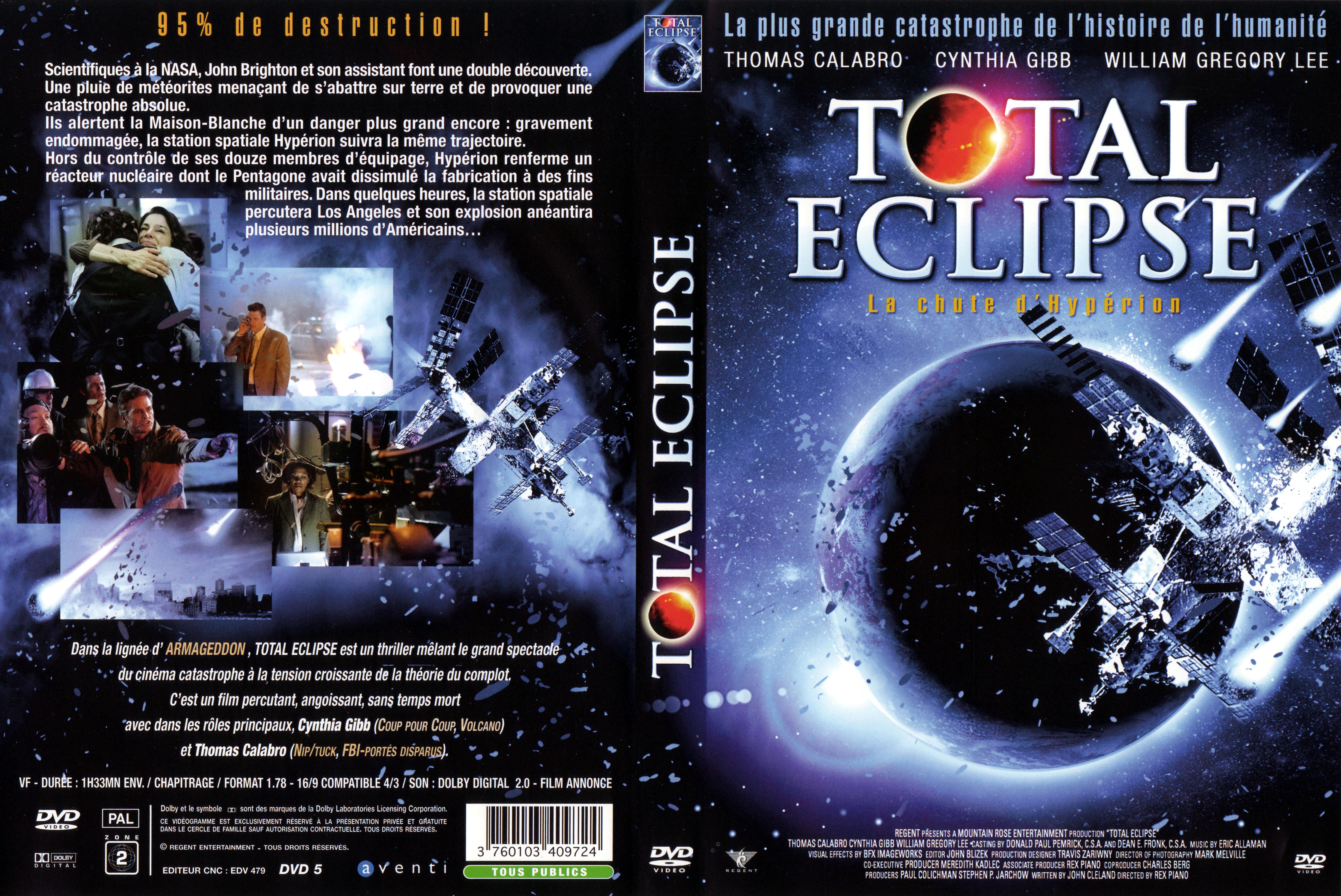 Jaquette DVD Total eclipse