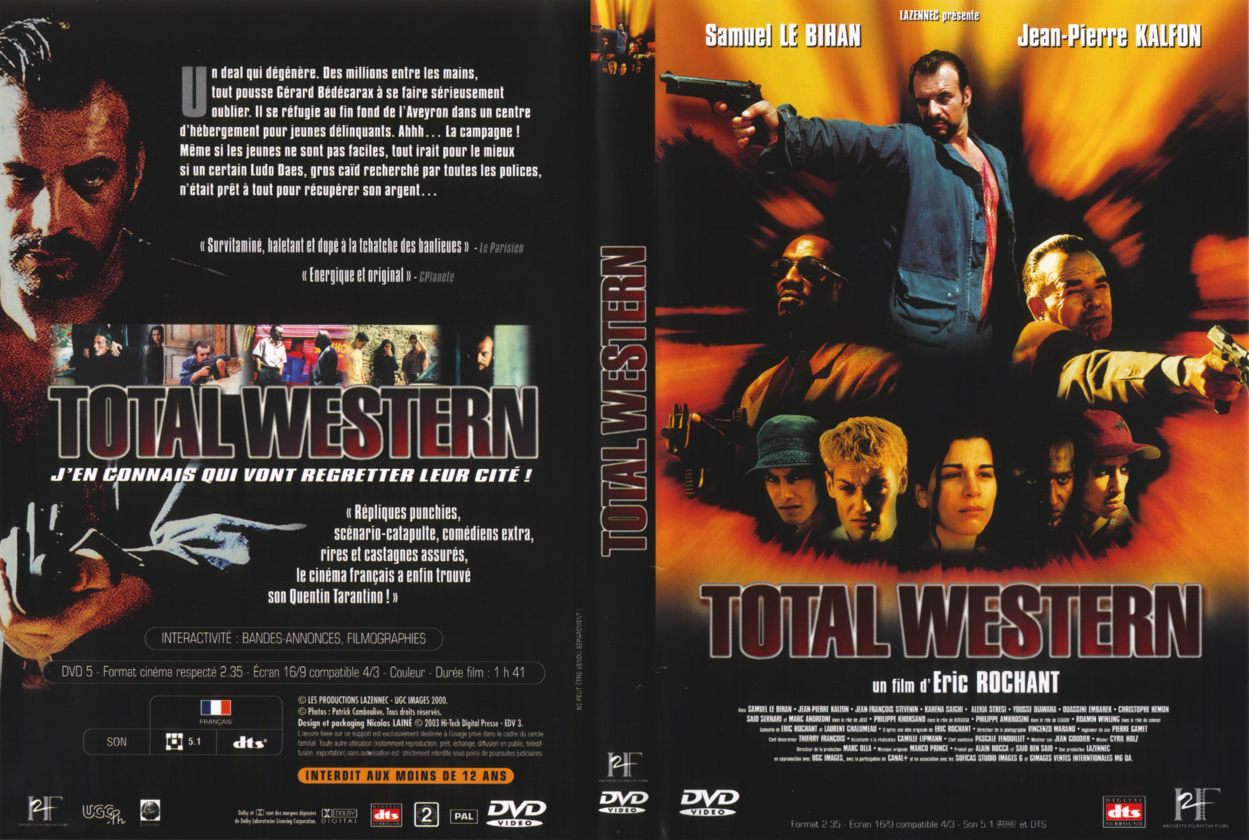 Jaquette DVD Total western