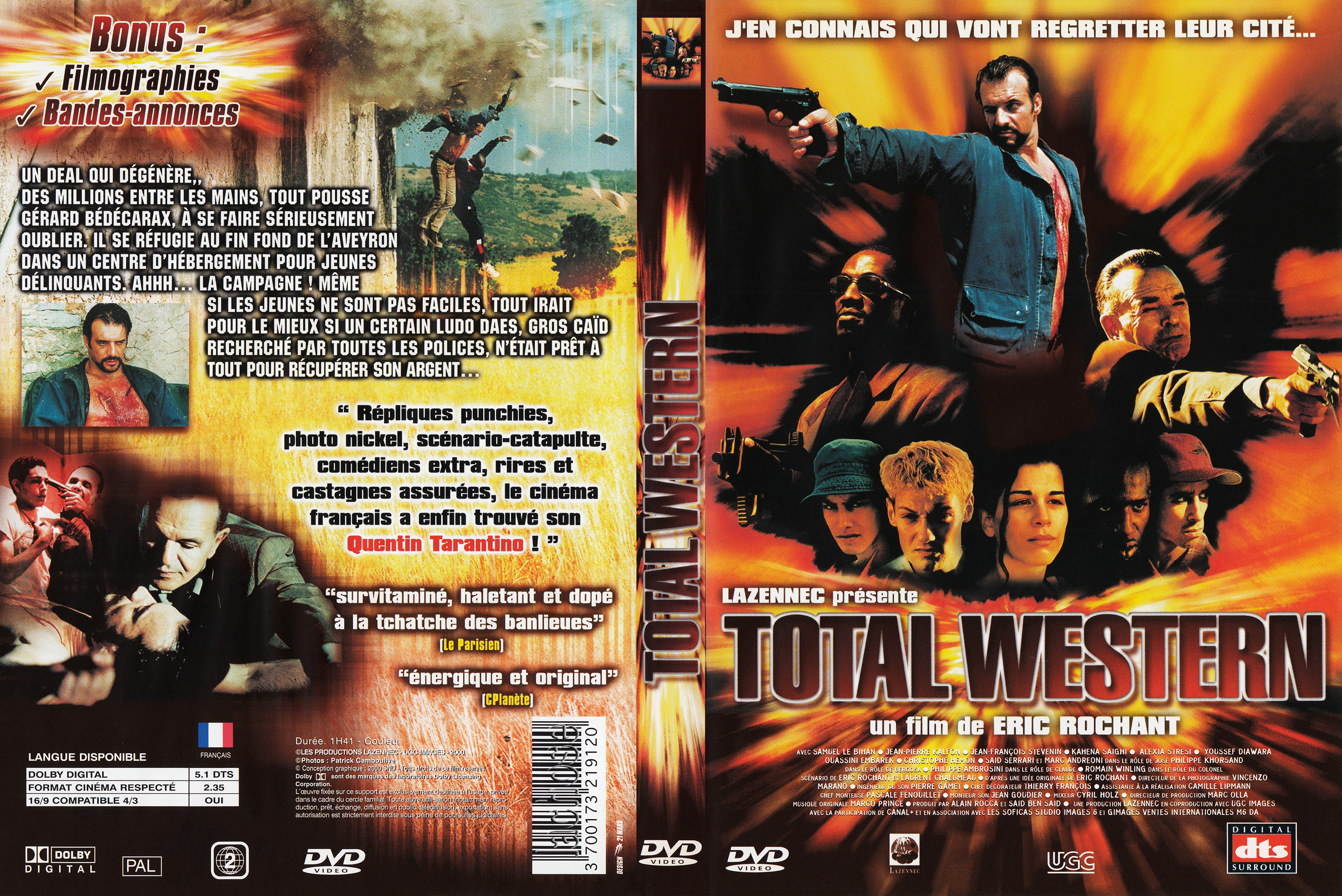 Jaquette DVD Total western v2