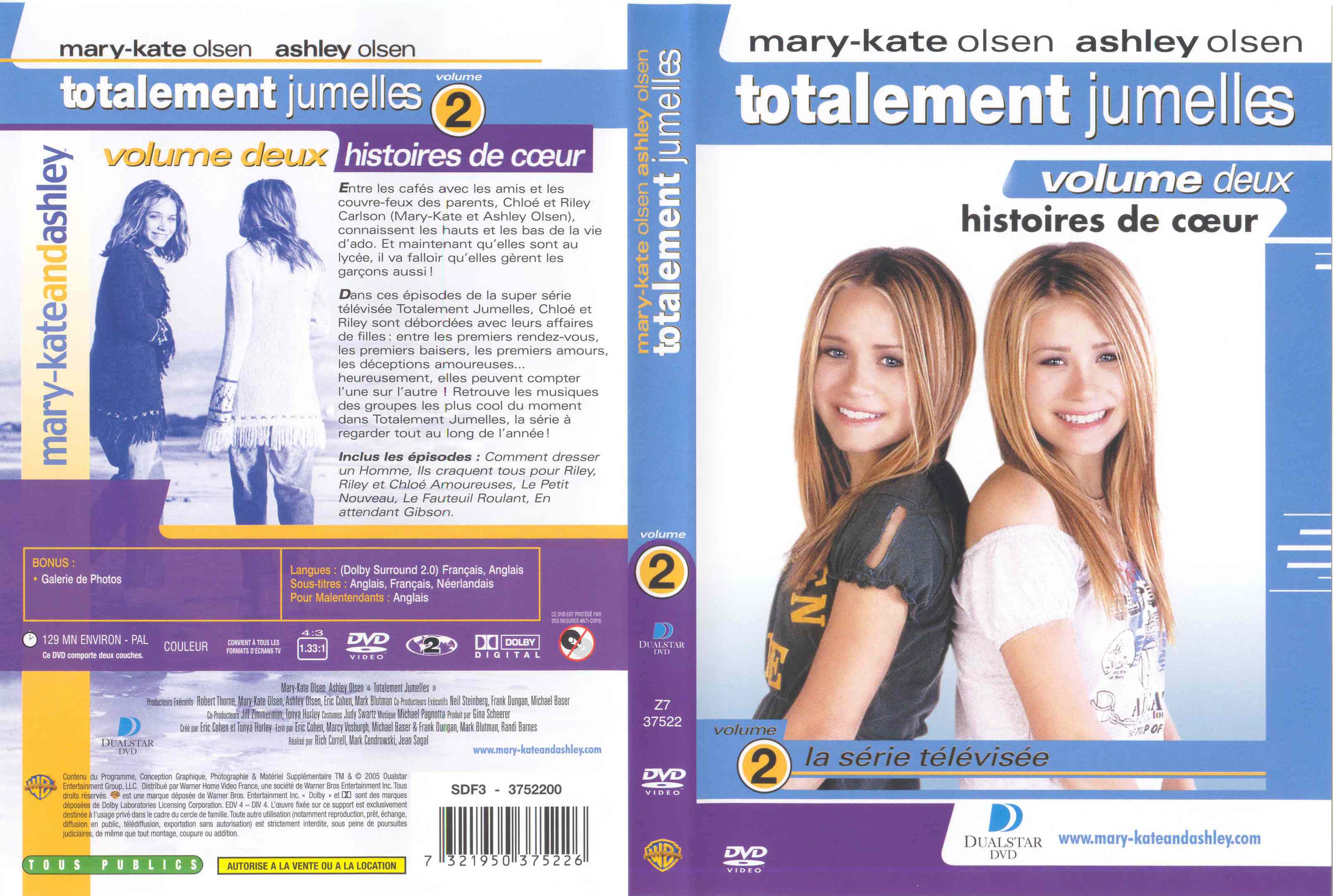 Jaquette DVD Totalement jumelles vol 2