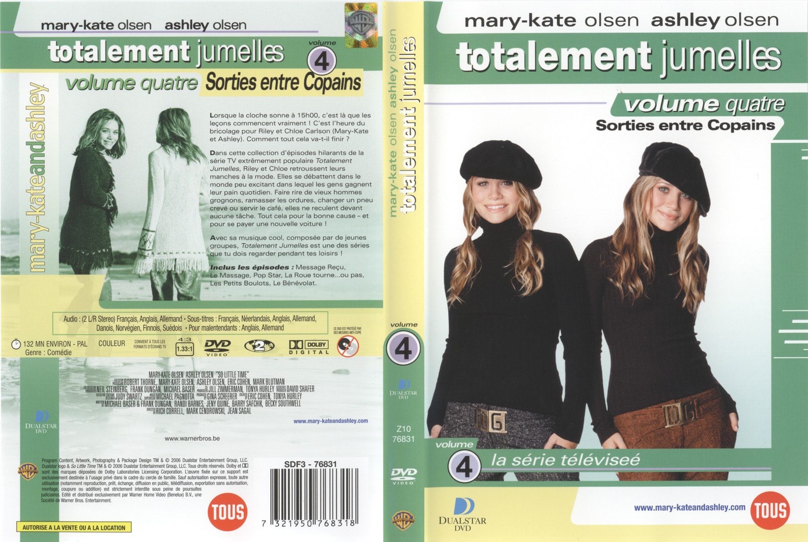 Jaquette DVD Totalement jumelles vol 4