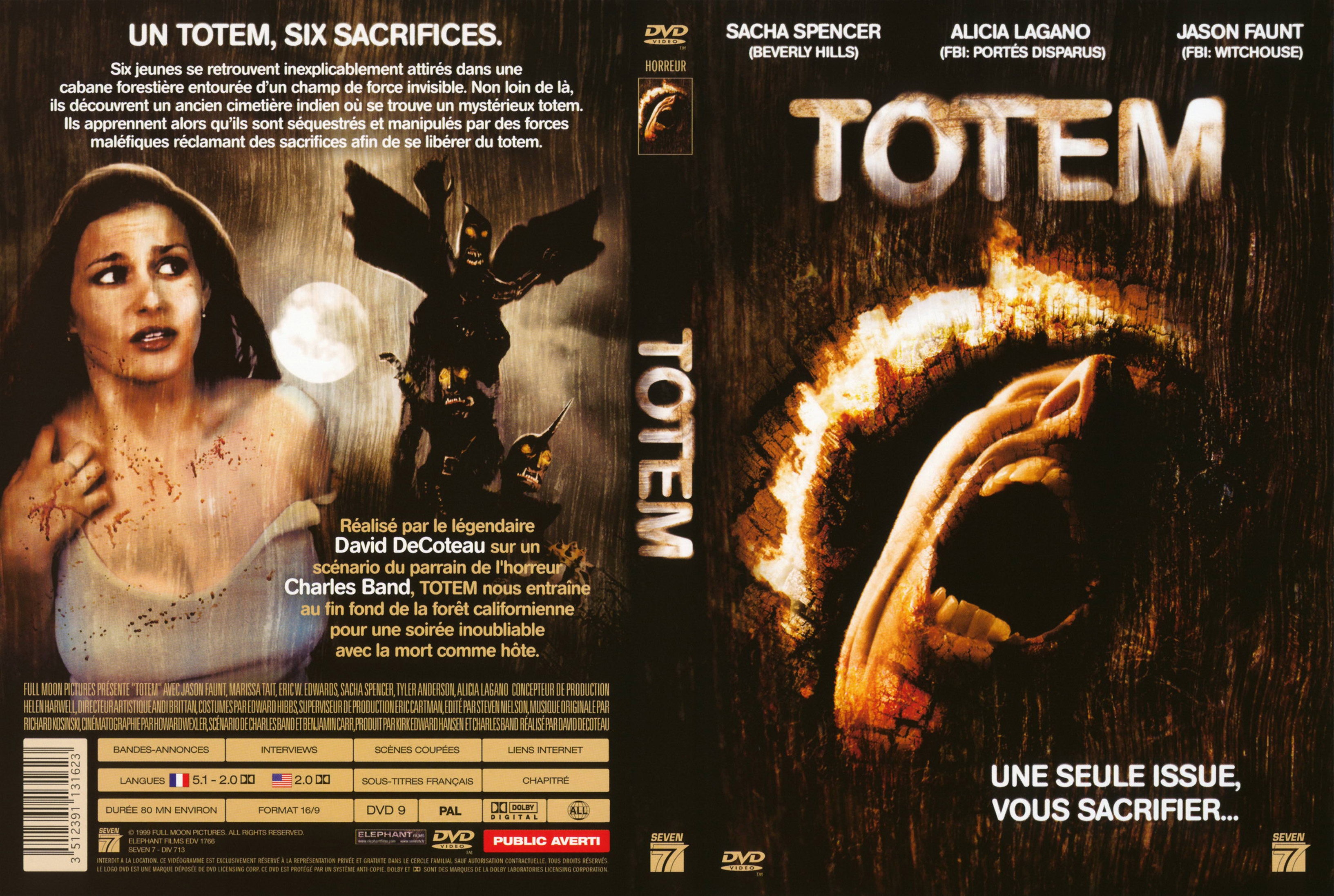 Jaquette DVD Totem