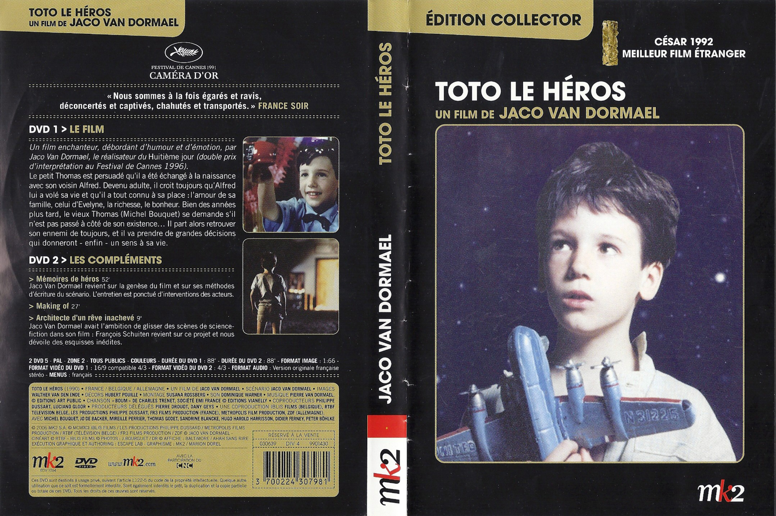 Jaquette DVD Toto le hros