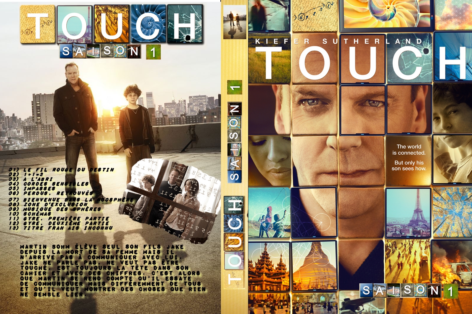 Jaquette DVD Touch Saison 1 custom