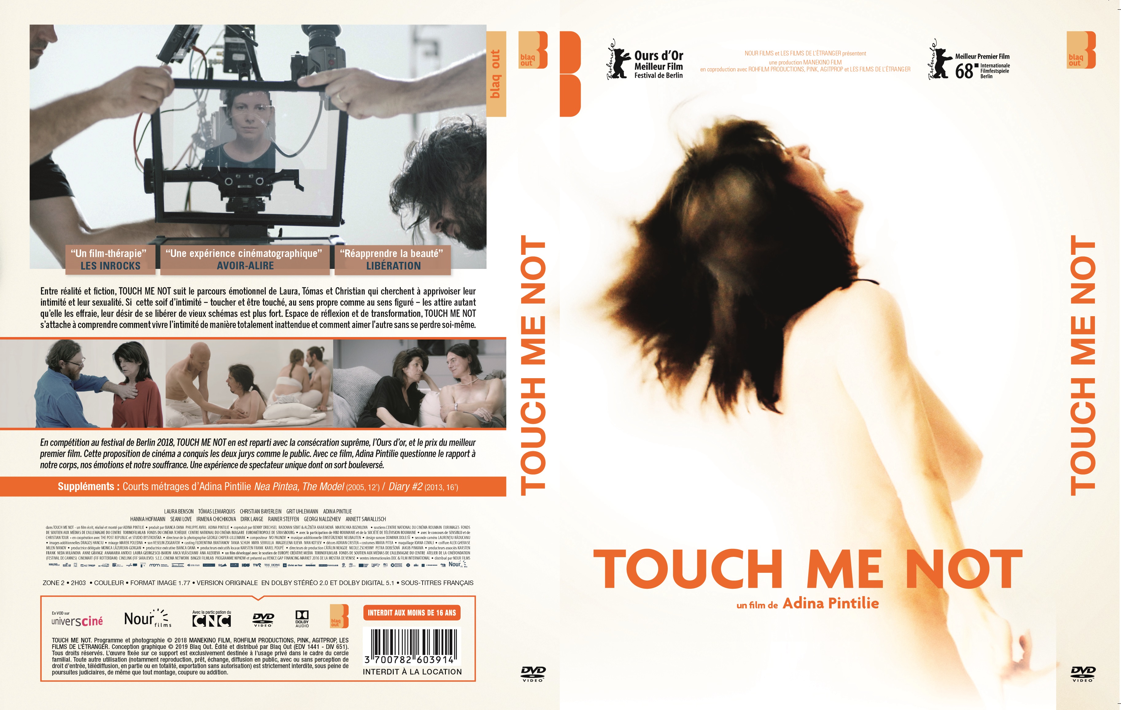 Jaquette DVD Touch me not
