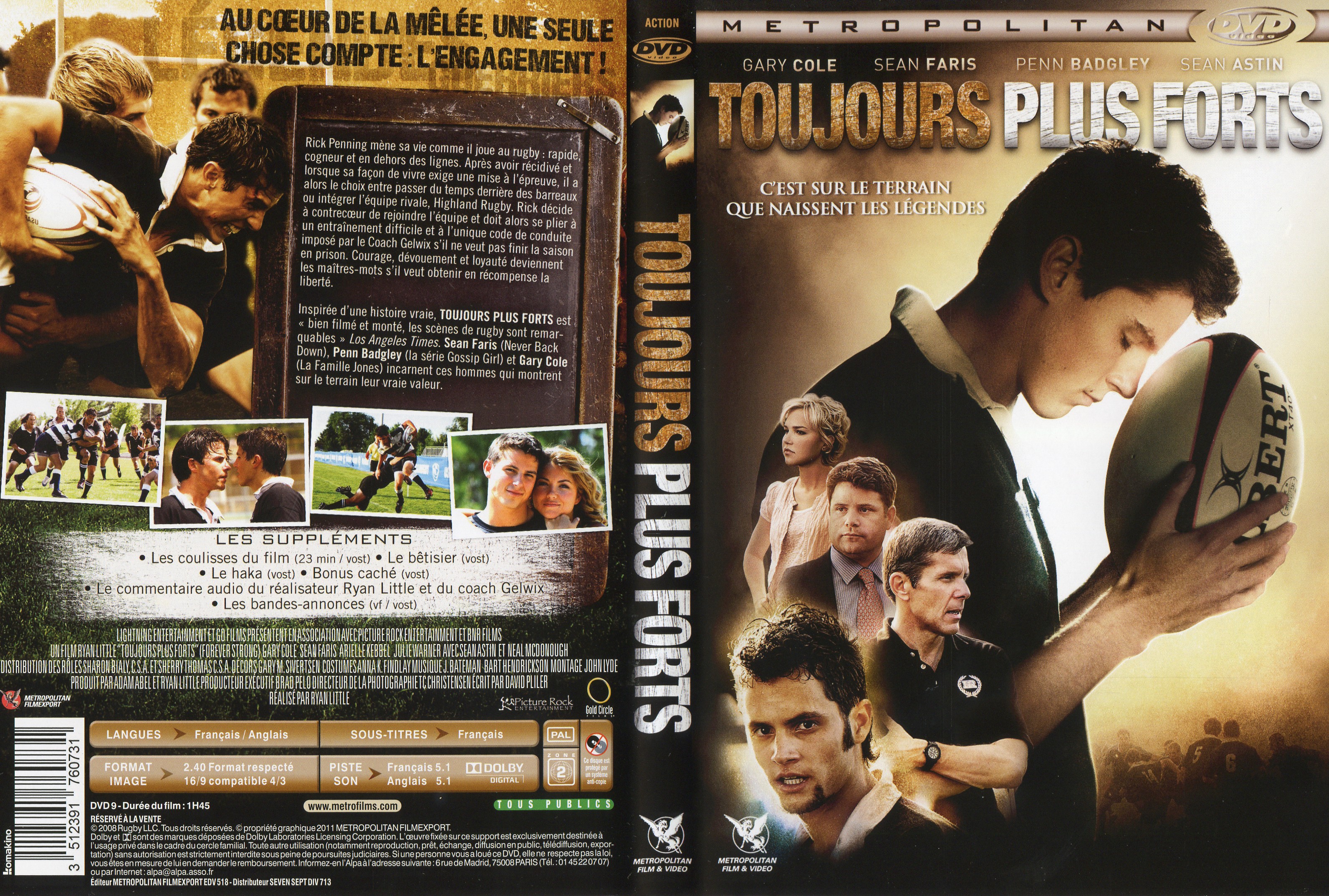 Jaquette DVD Toujours plus forts