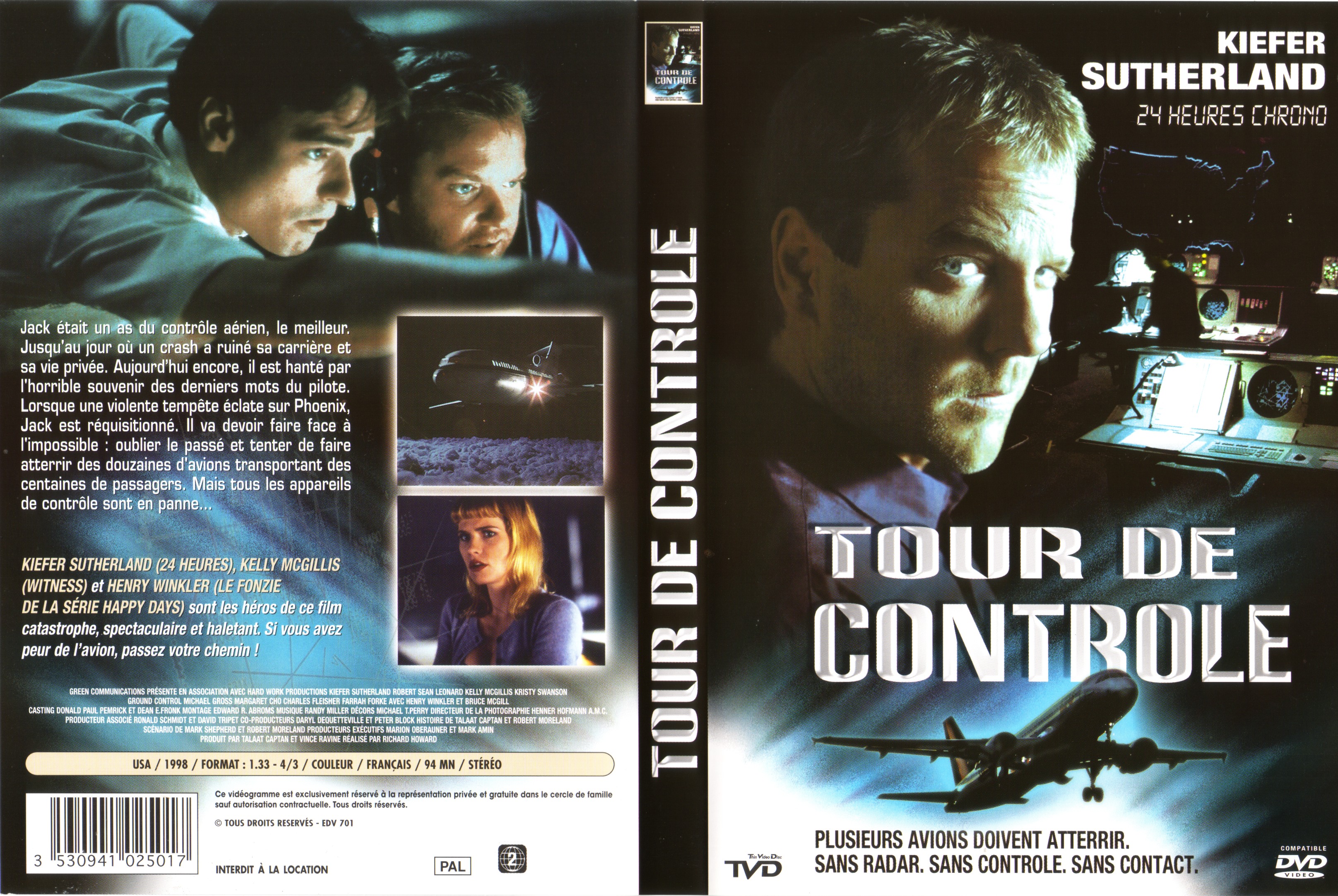 Jaquette DVD Tour de controle