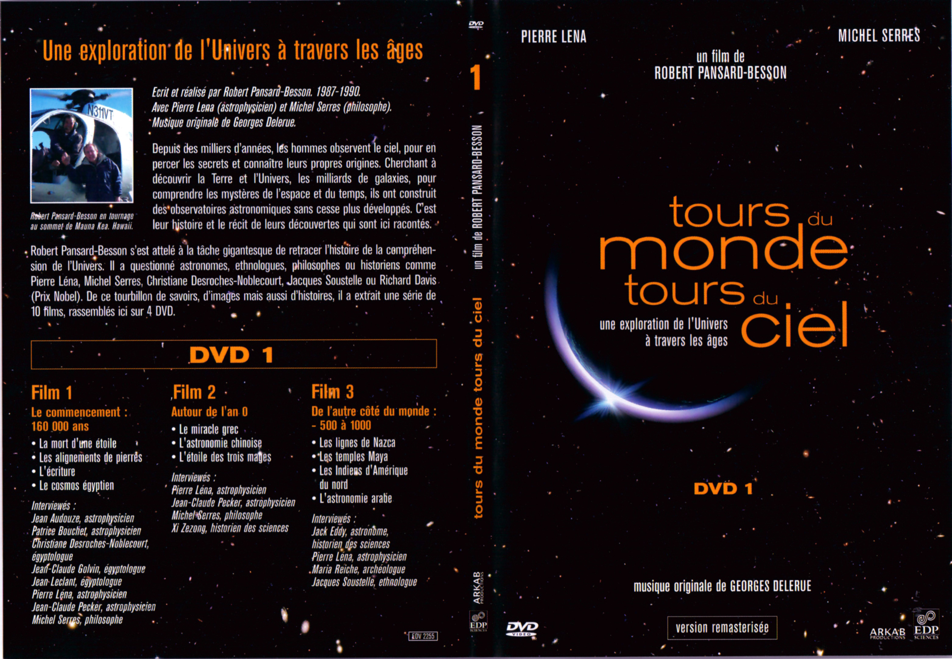 Jaquette DVD Tours du monde Tours du ciel DVD 1