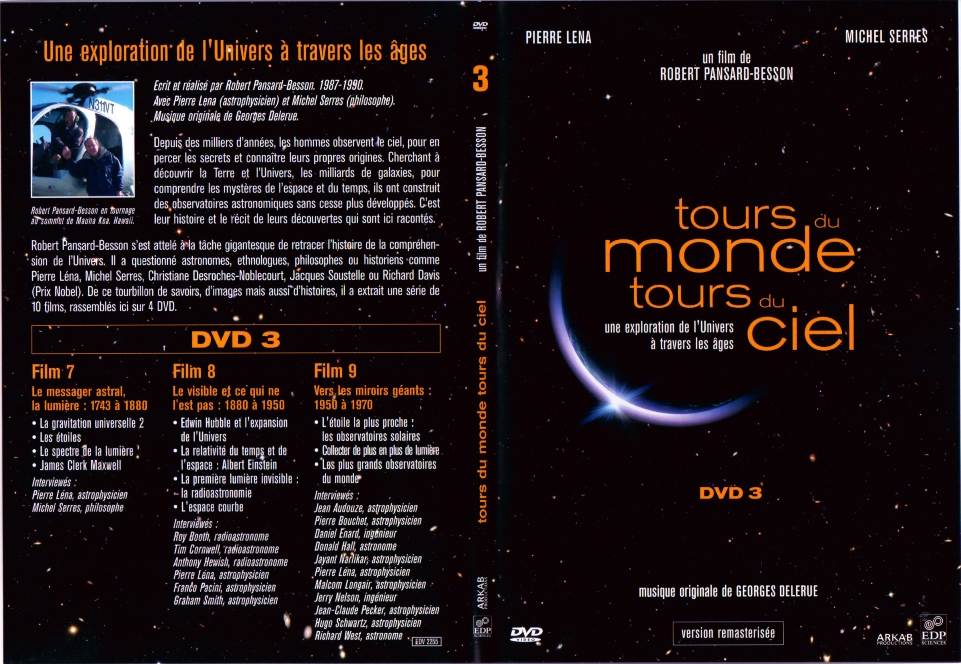 Jaquette DVD Tours du monde Tours du ciel DVD 3