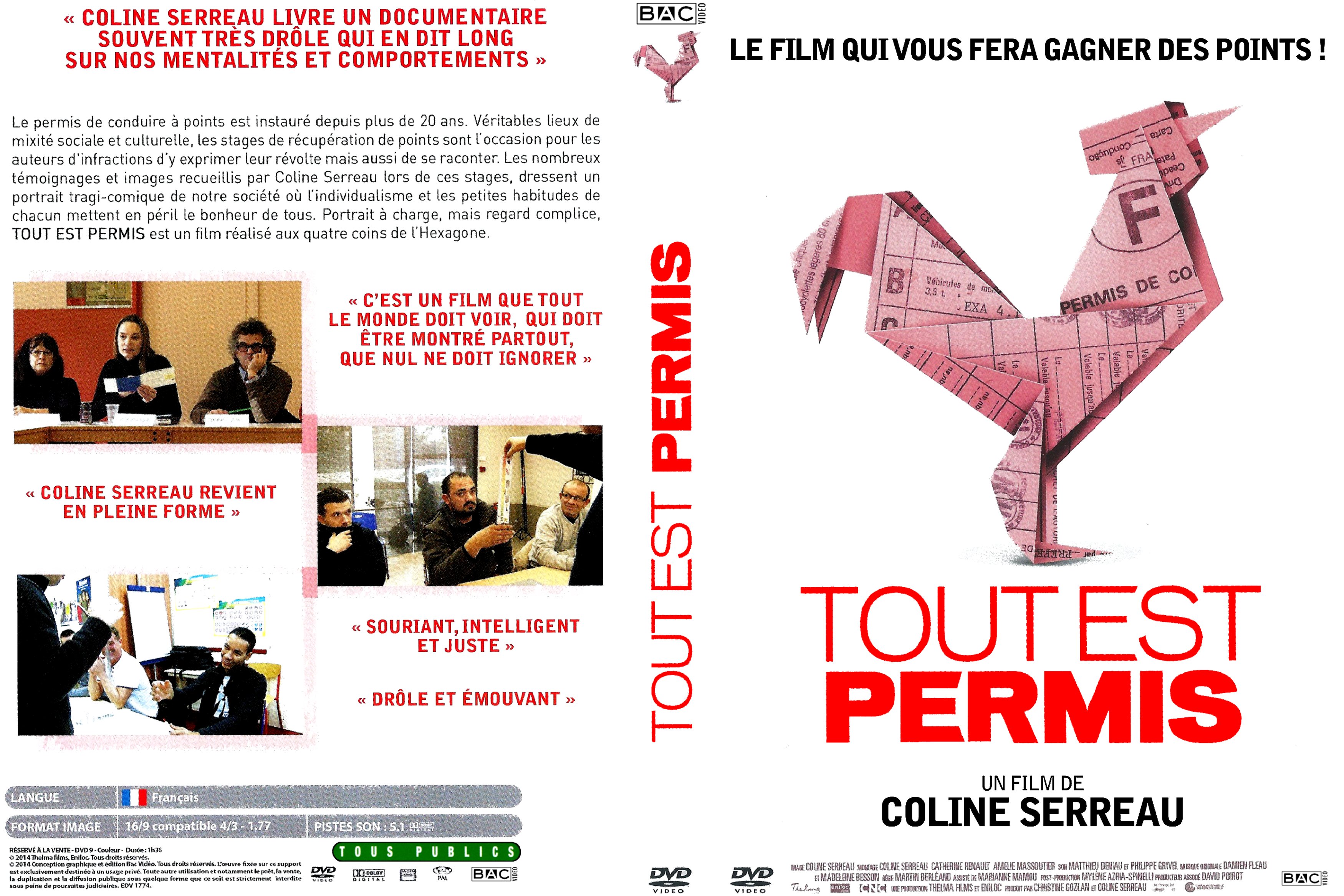 Jaquette DVD Tout est permis