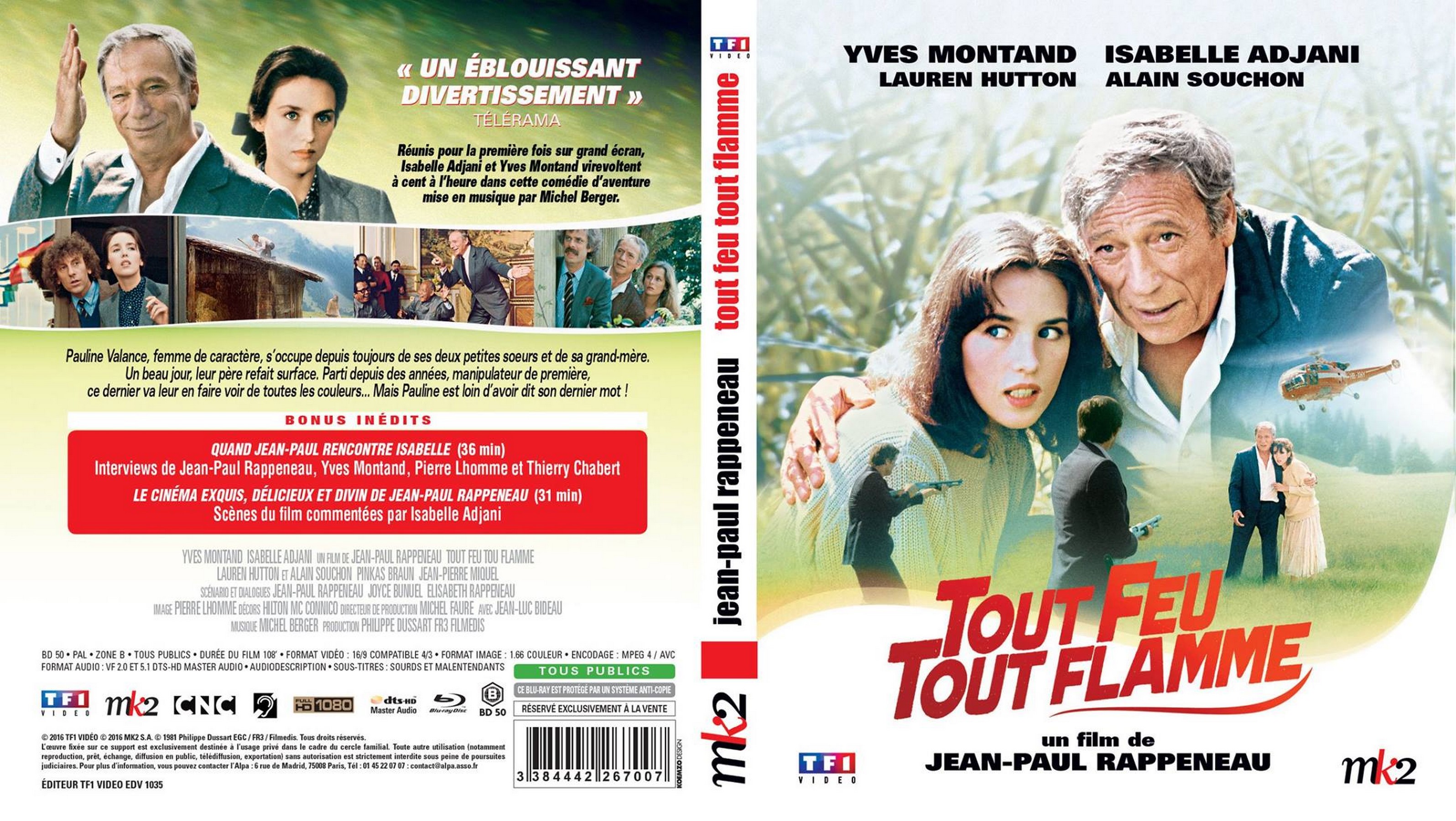 Jaquette DVD Tout feu tout flamme (BLU-RAY)