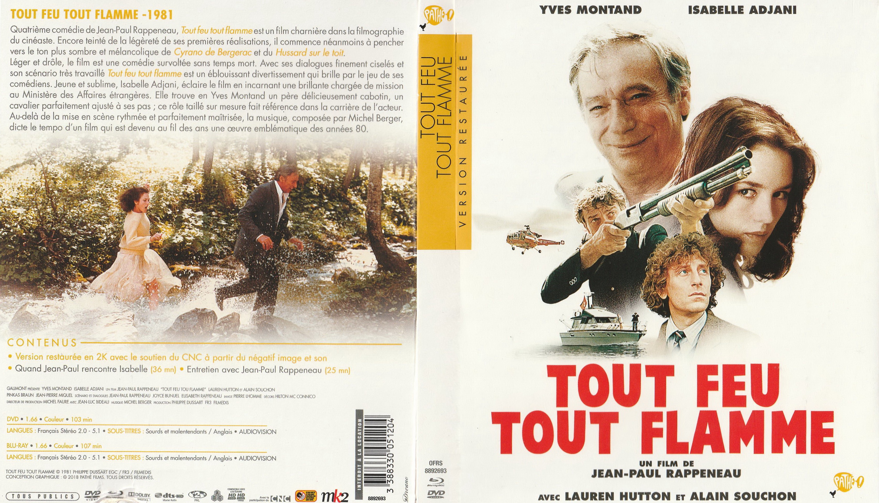 Jaquette DVD Tout feu tout flamme (BLU-RAY) v2