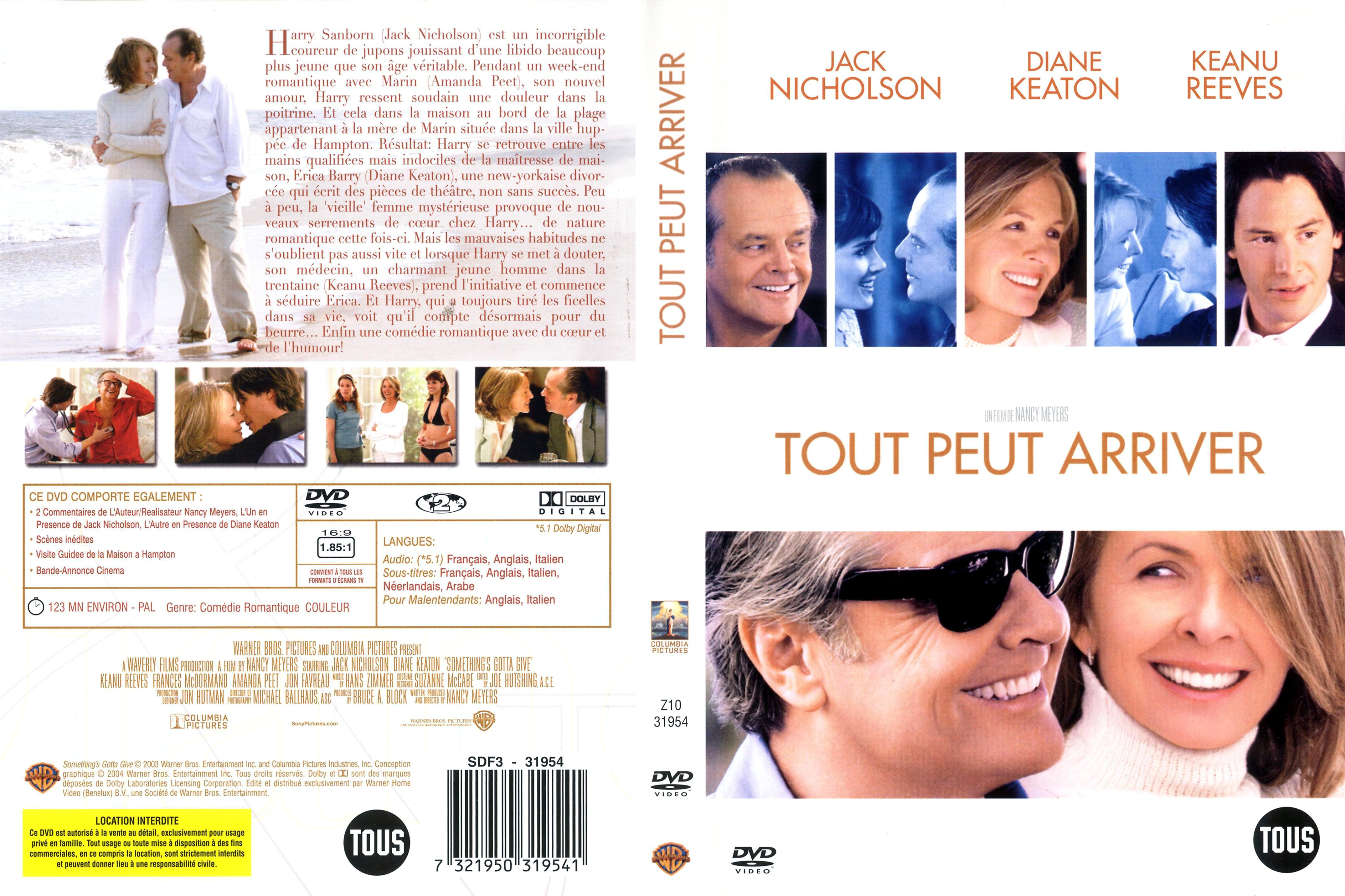 Jaquette DVD Tout peut arriver v3