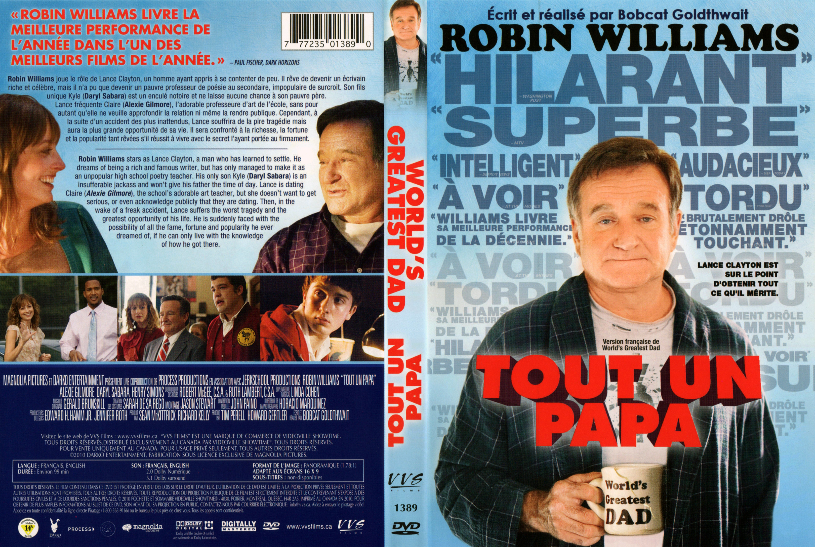 Jaquette DVD Tout un papa - World