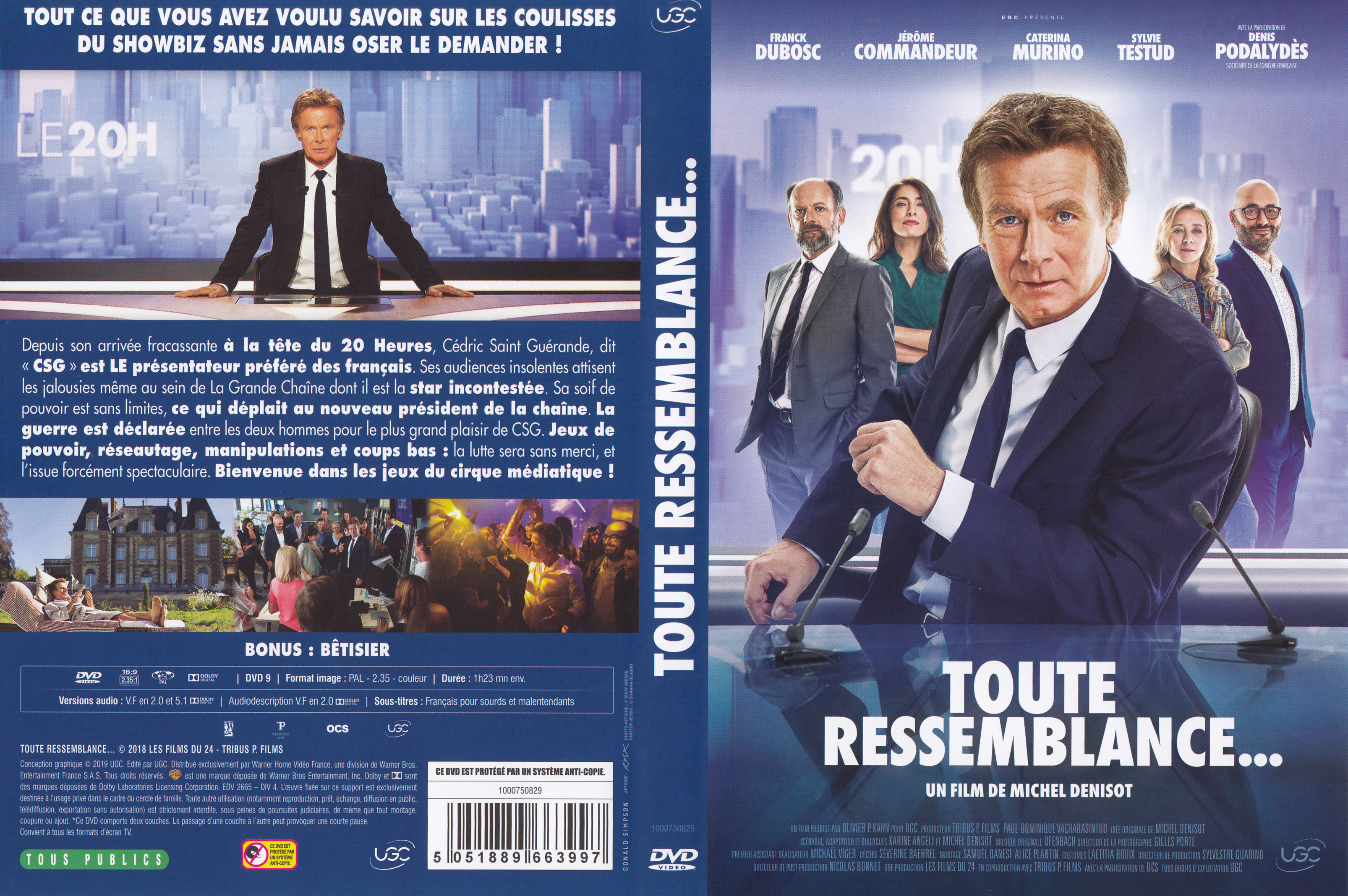 Jaquette DVD Toute ressemblance