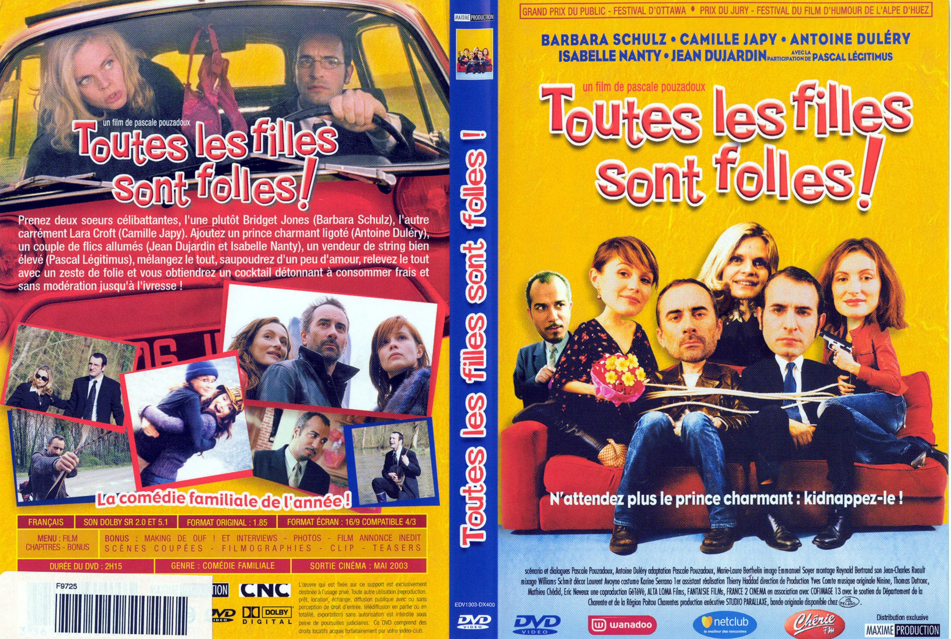 Jaquette DVD Toutes les filles sont folles