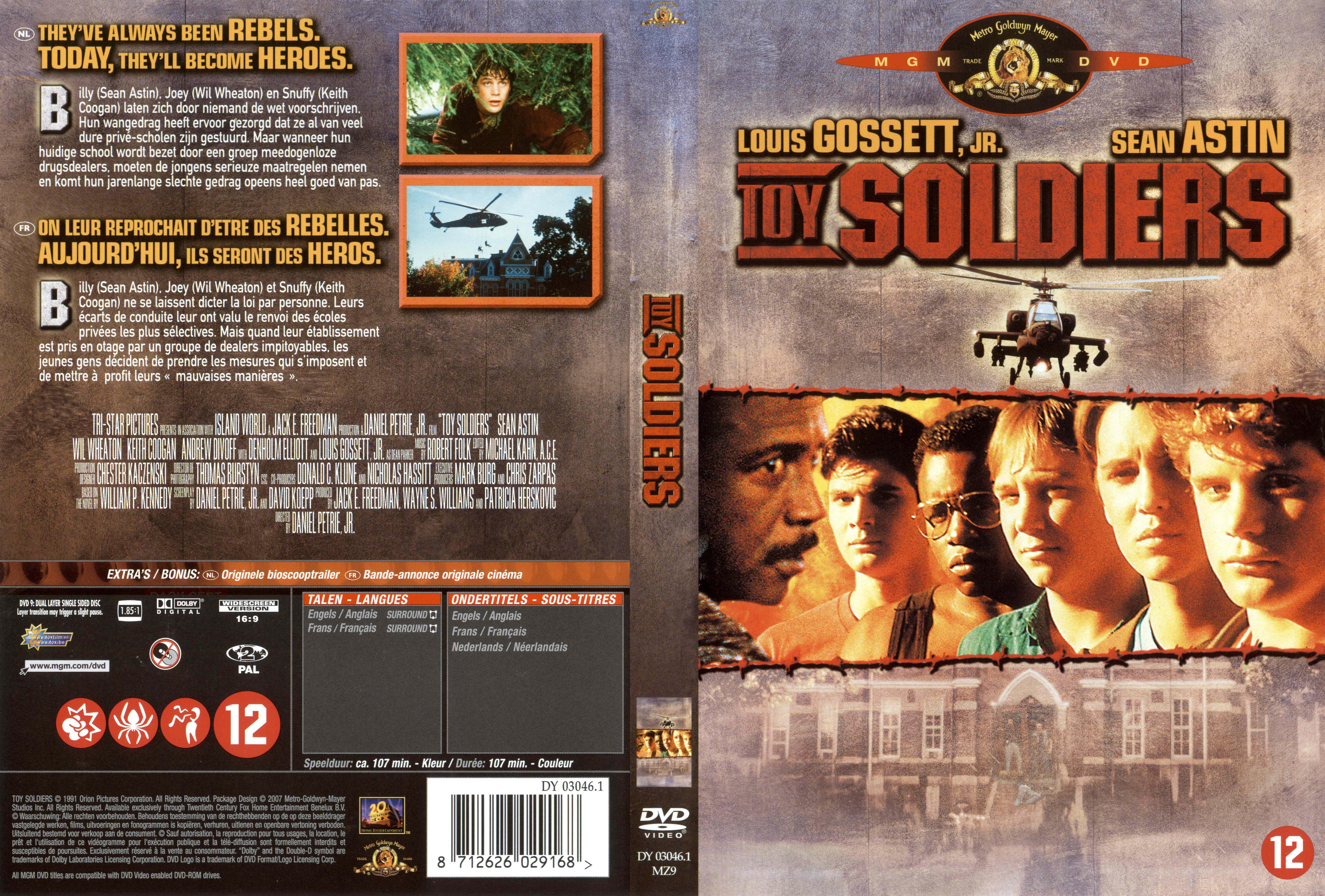Jaquette DVD Toy soldiers v2