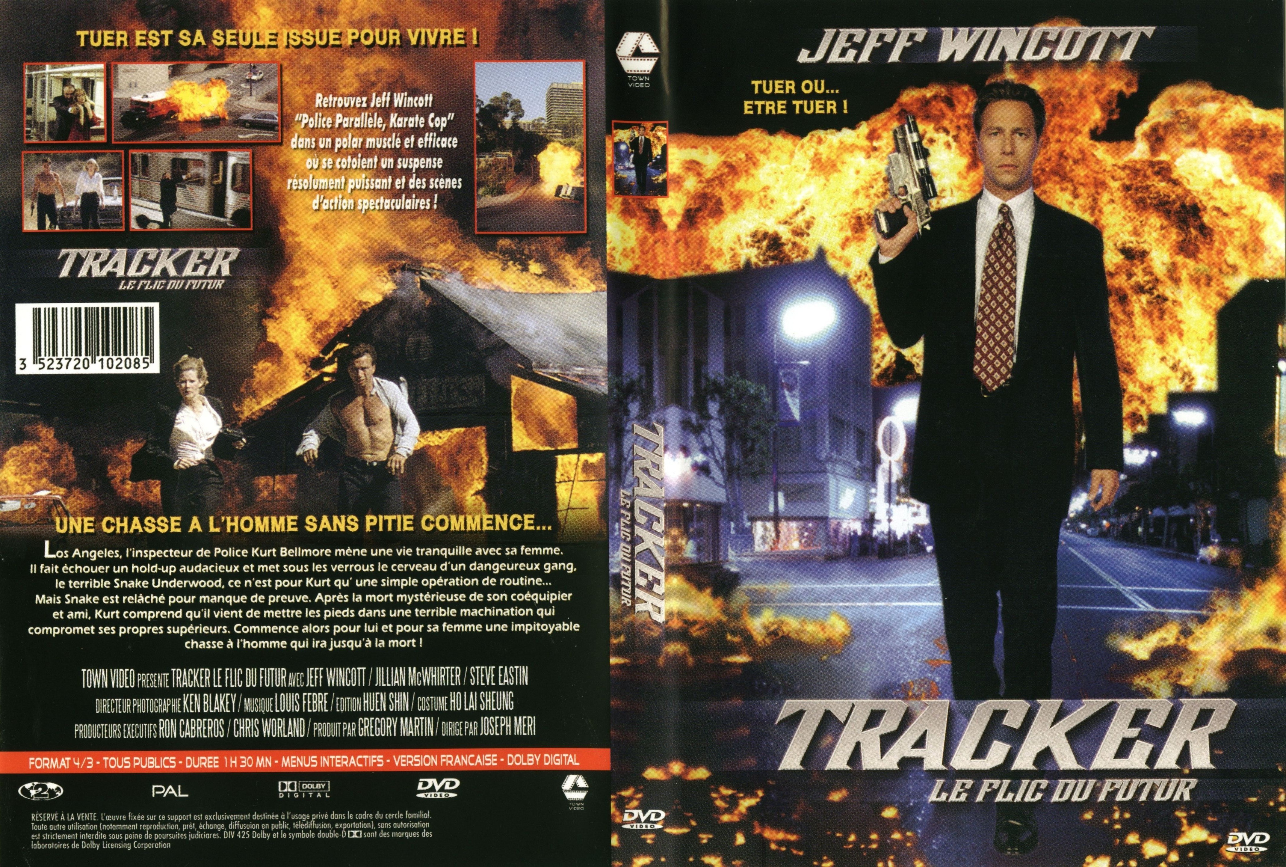 Jaquette DVD Tracker le flic du futur