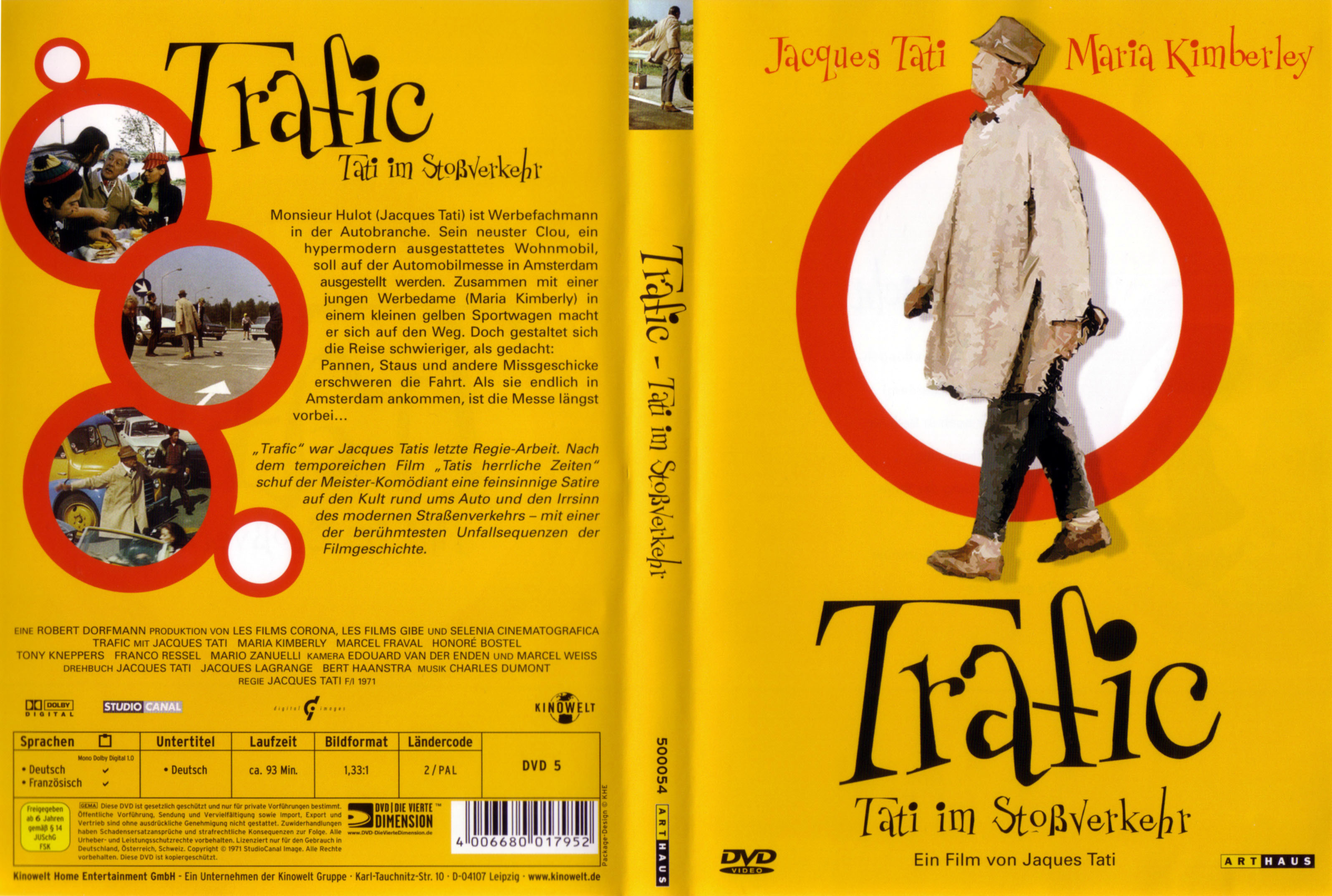 Jaquette DVD Trafic