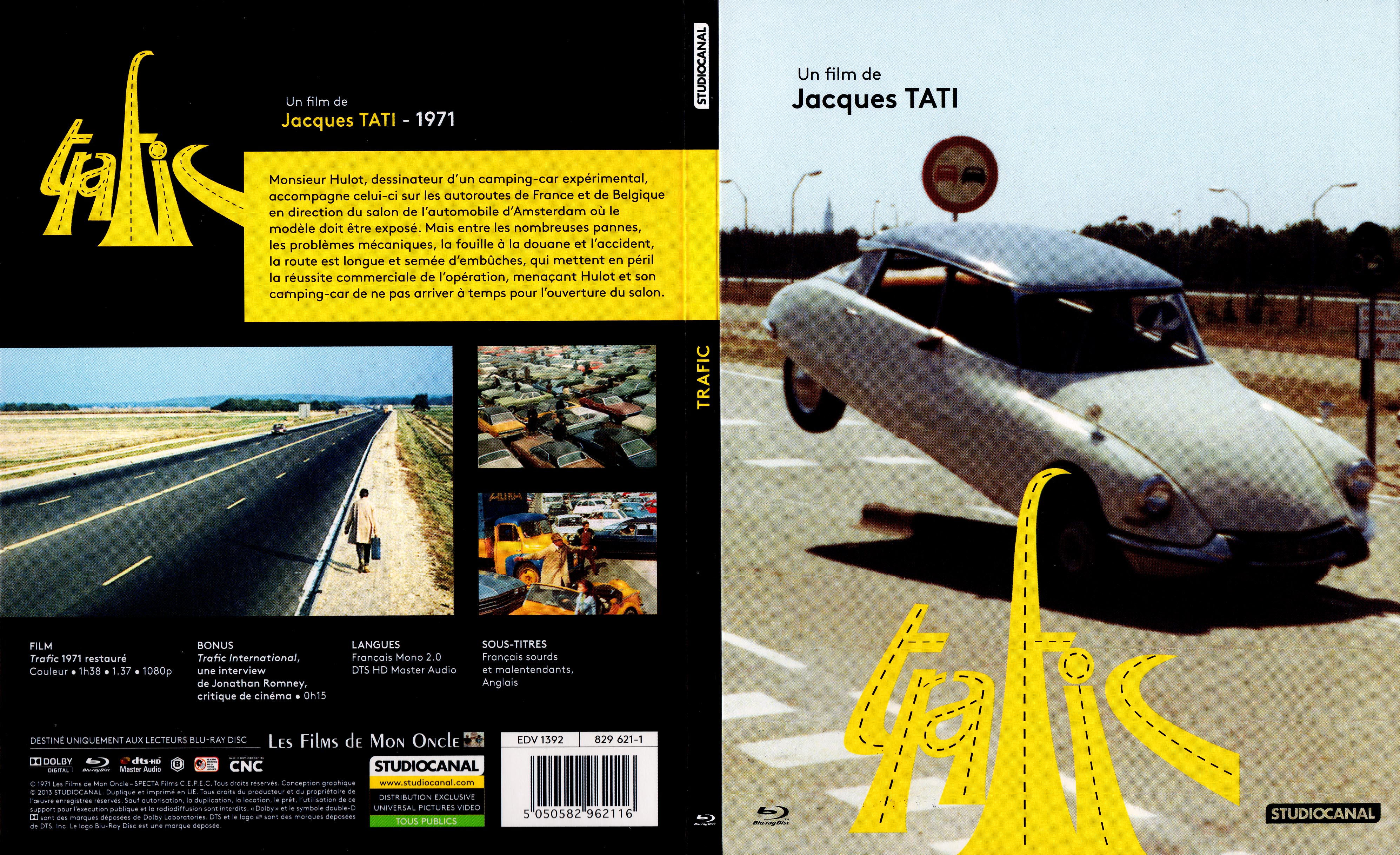Jaquette DVD Trafic (BLU-RAY)