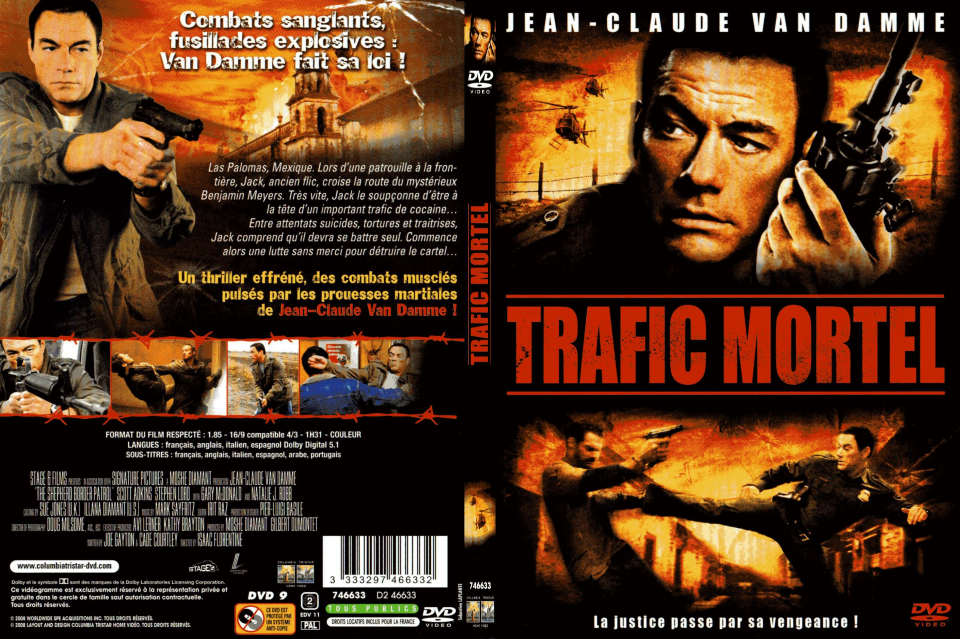 Jaquette DVD Trafic mortel - SLIM