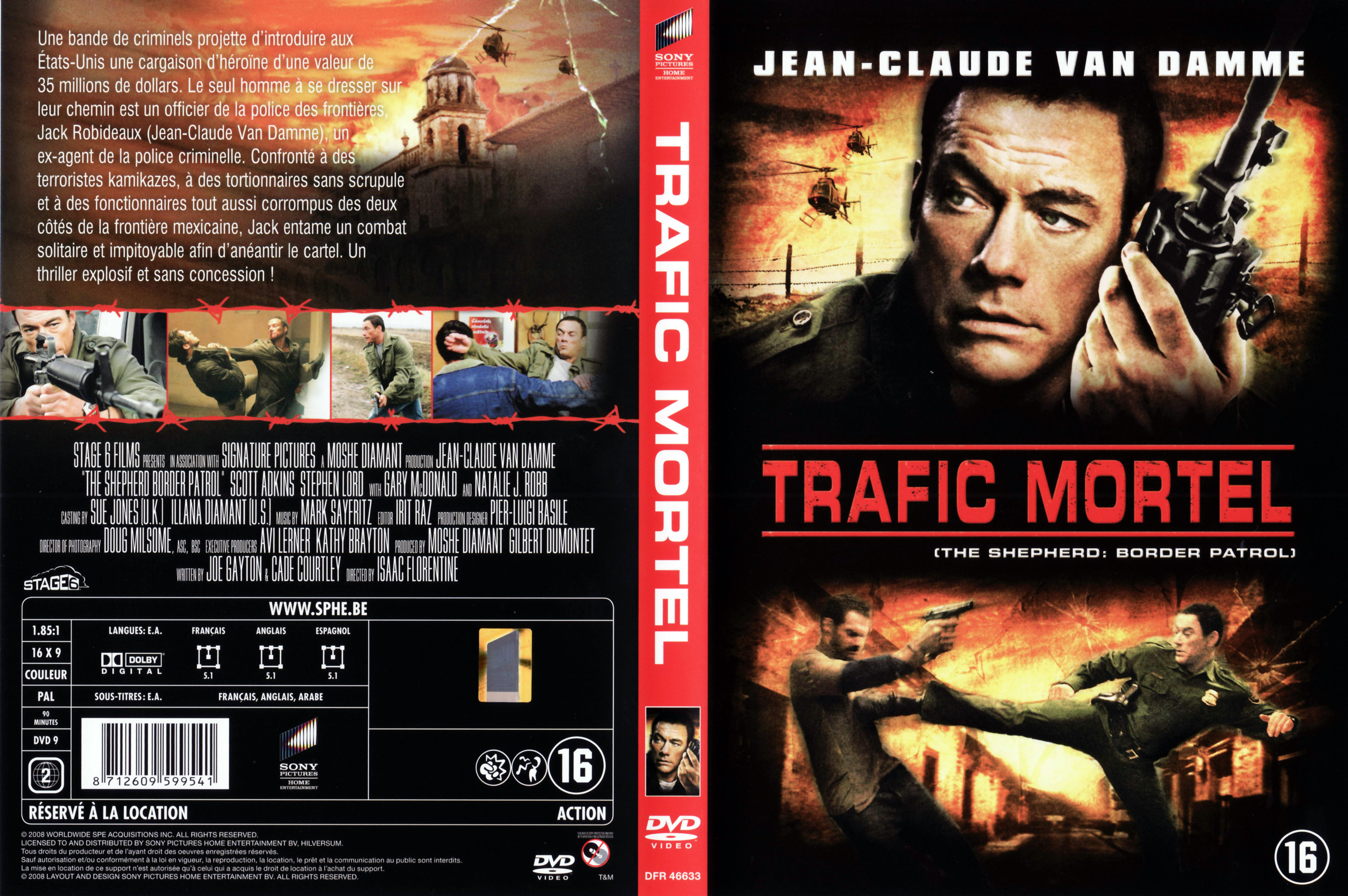 Jaquette DVD Trafic mortel v2